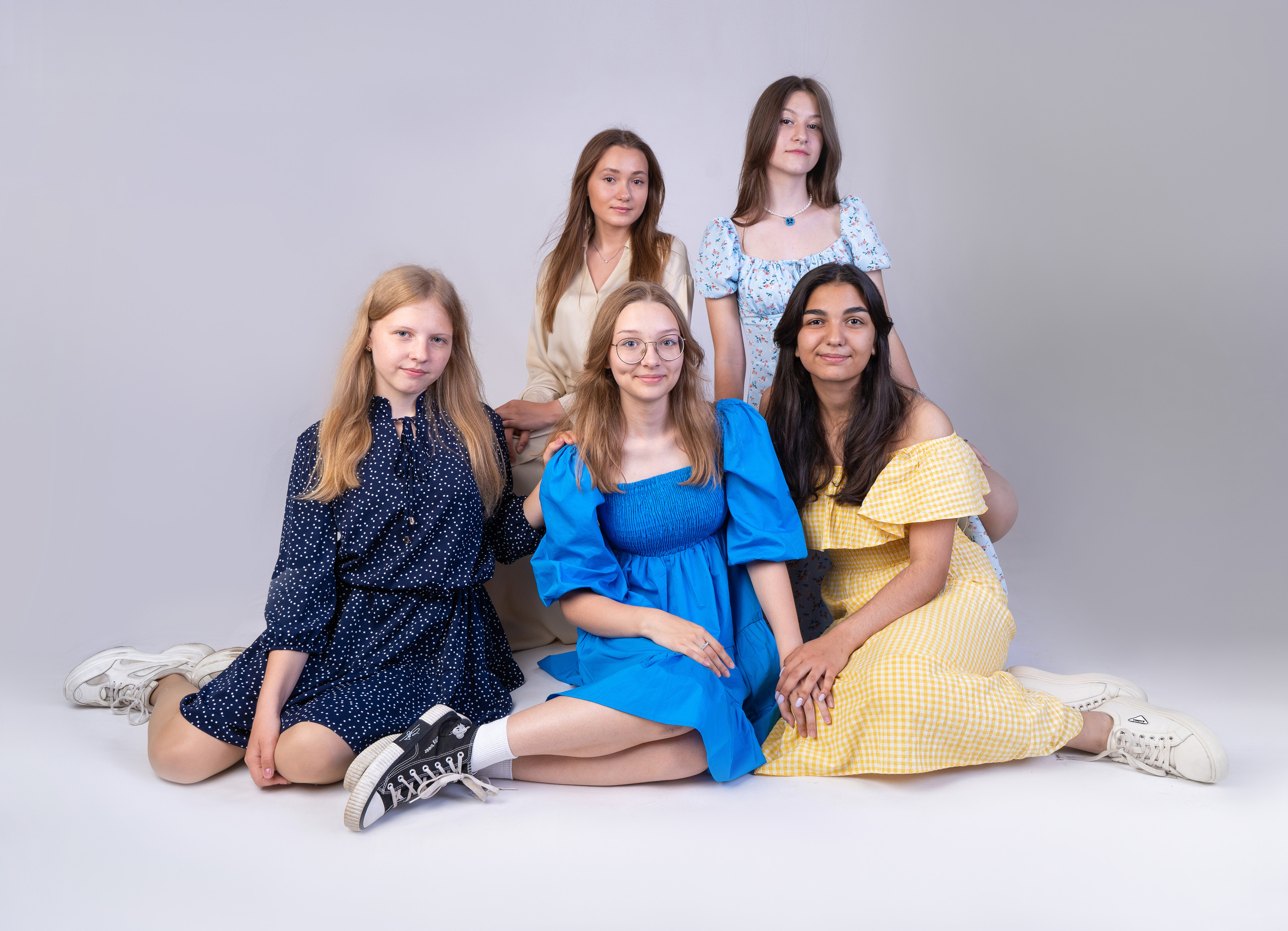 Подружки. Школьный фотограф в Кемерово Мелещенко Анна