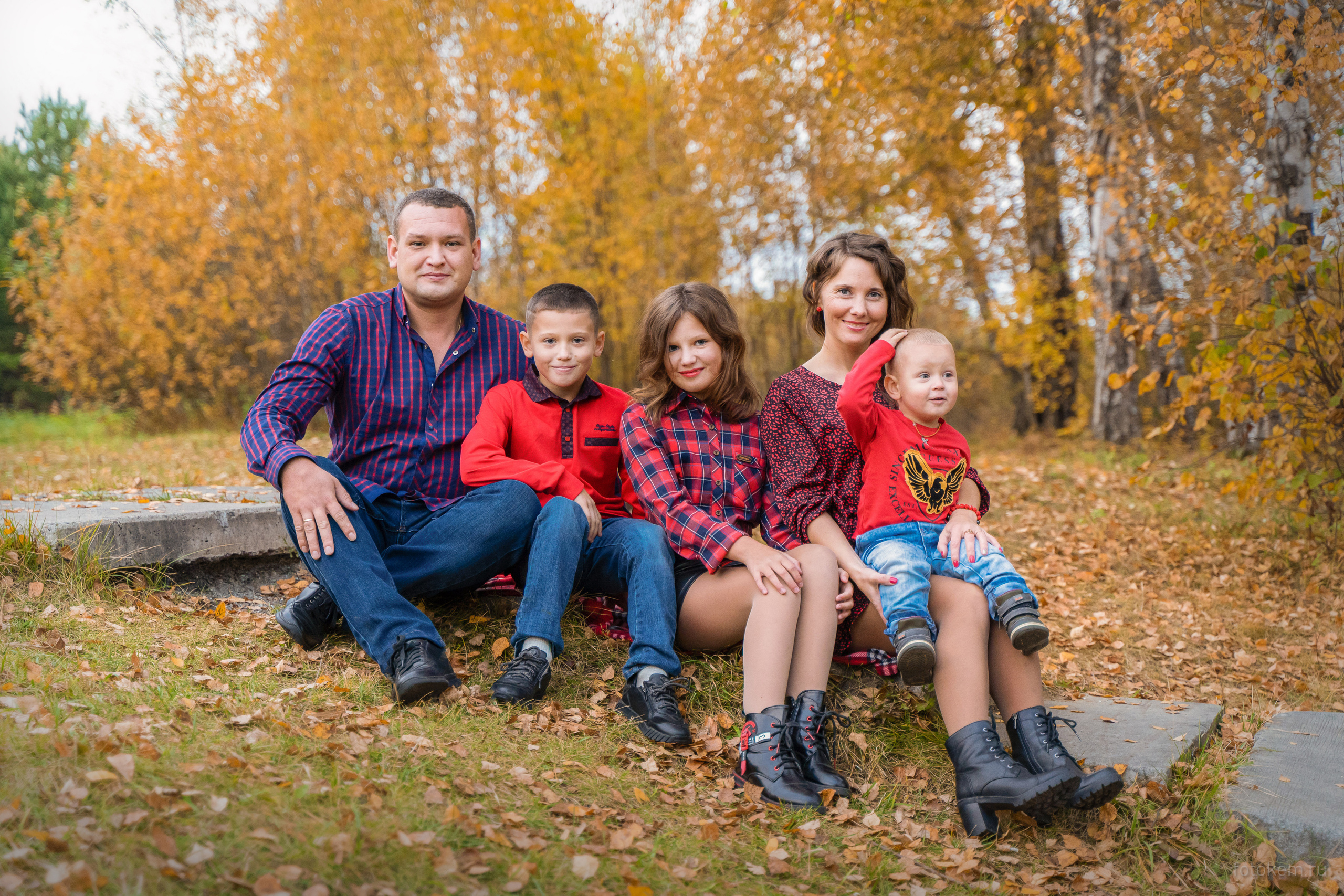 Семейное. Школьный фотограф в Кемерово Мелещенко Анна