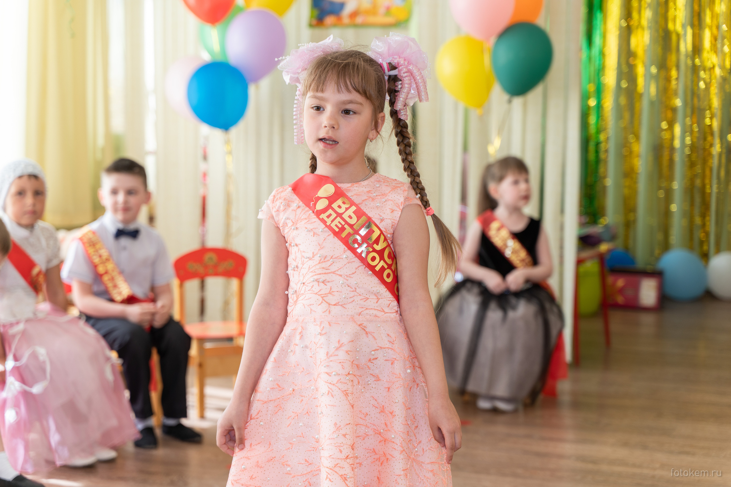 ВЫПУСКНЫЕ в садике. Школьный фотограф в Кемерово Мелещенко Анна
