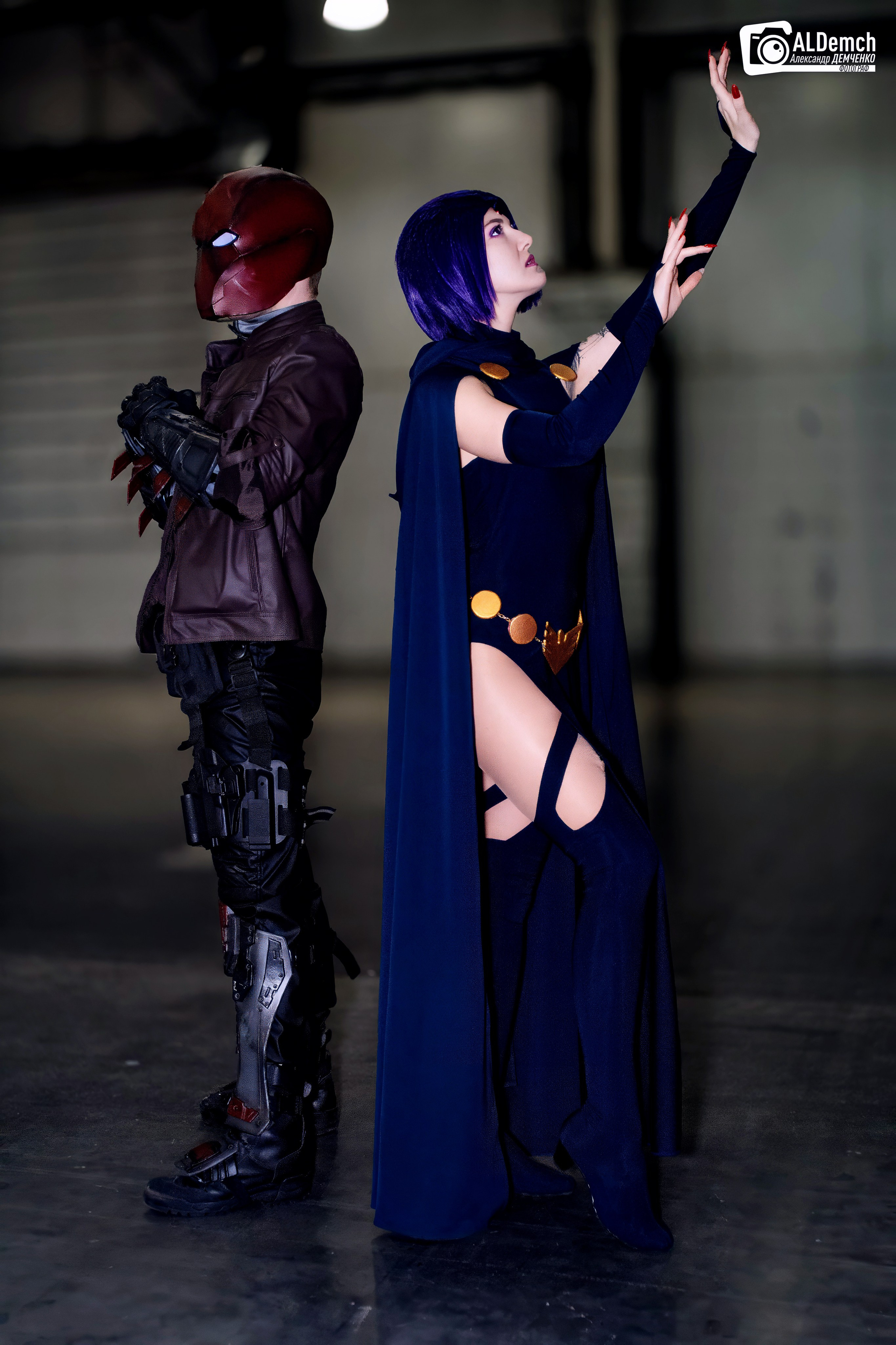 Рейвен и Красный Колпак косплей фотосессия в Москве от профессионального фотографа Александр Демченко ALDemch