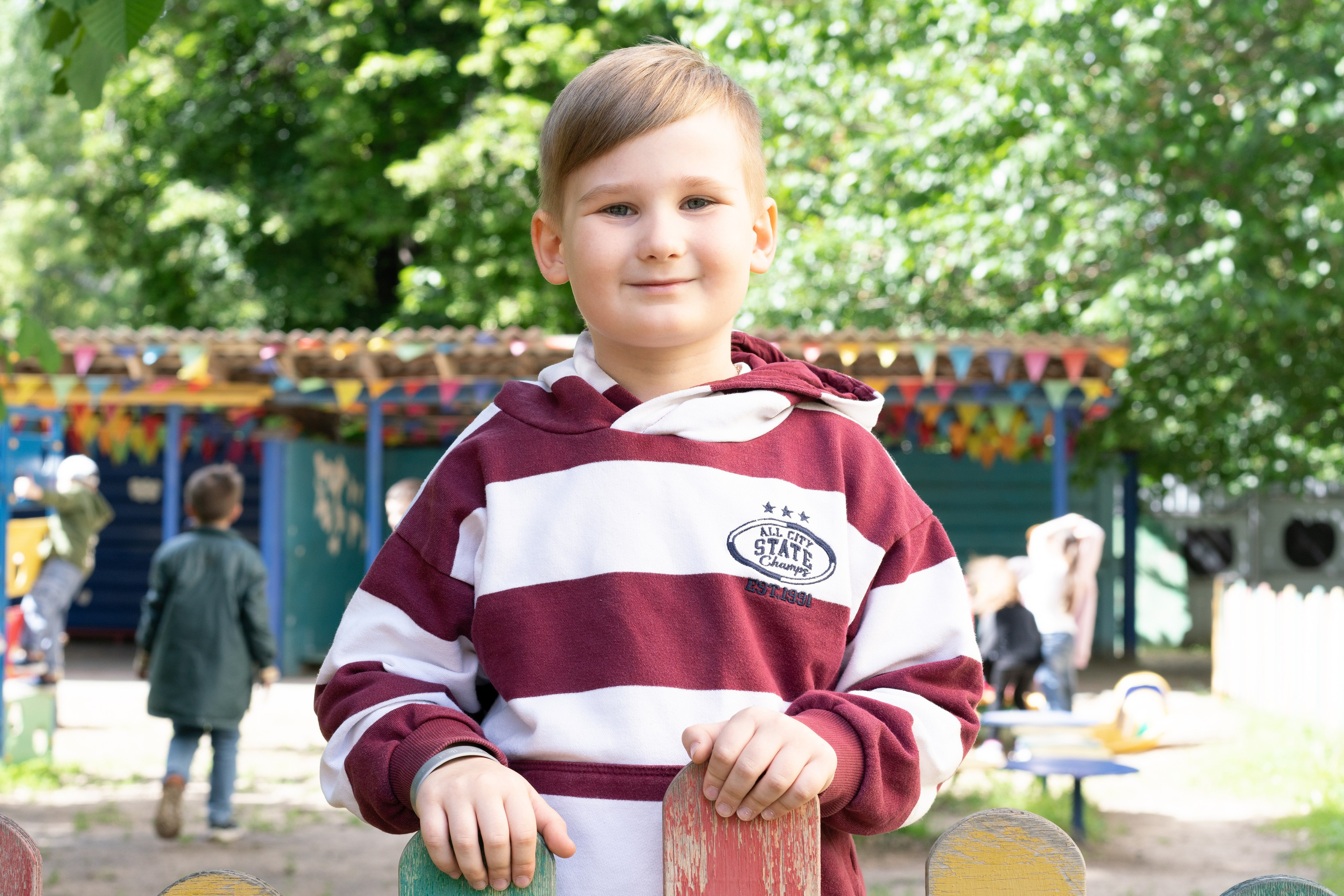 Детский сад, прогулка. Фотограф Шунова Саша