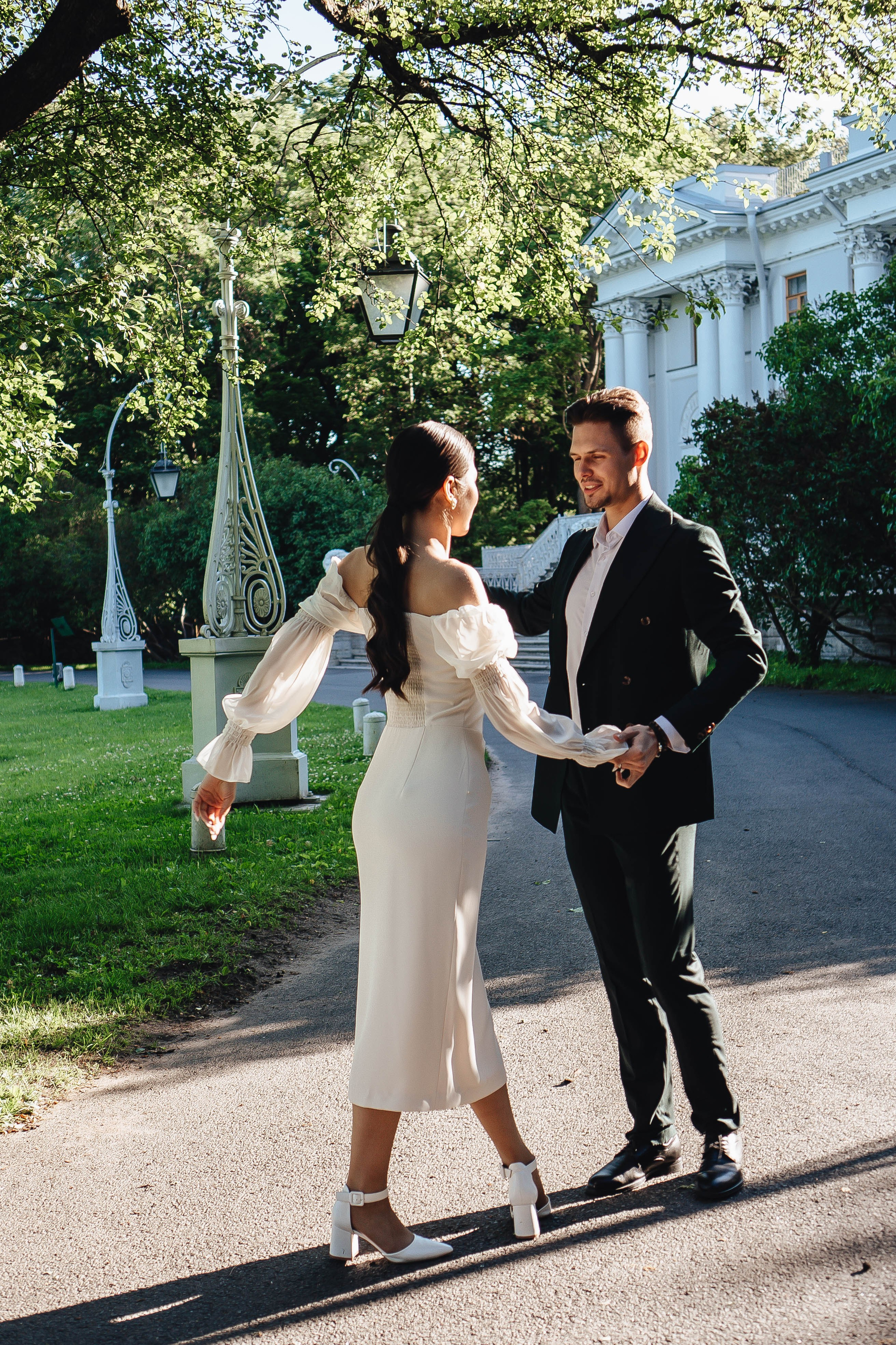 СВАДЕБНАЯ СЬЕМКА НА РАССВЕТЕ НА ЕЛАГИНОМ ОСТОРОВЕ. Профессиональный фотограф, Санкт-Петербург — Виктория Богомолова