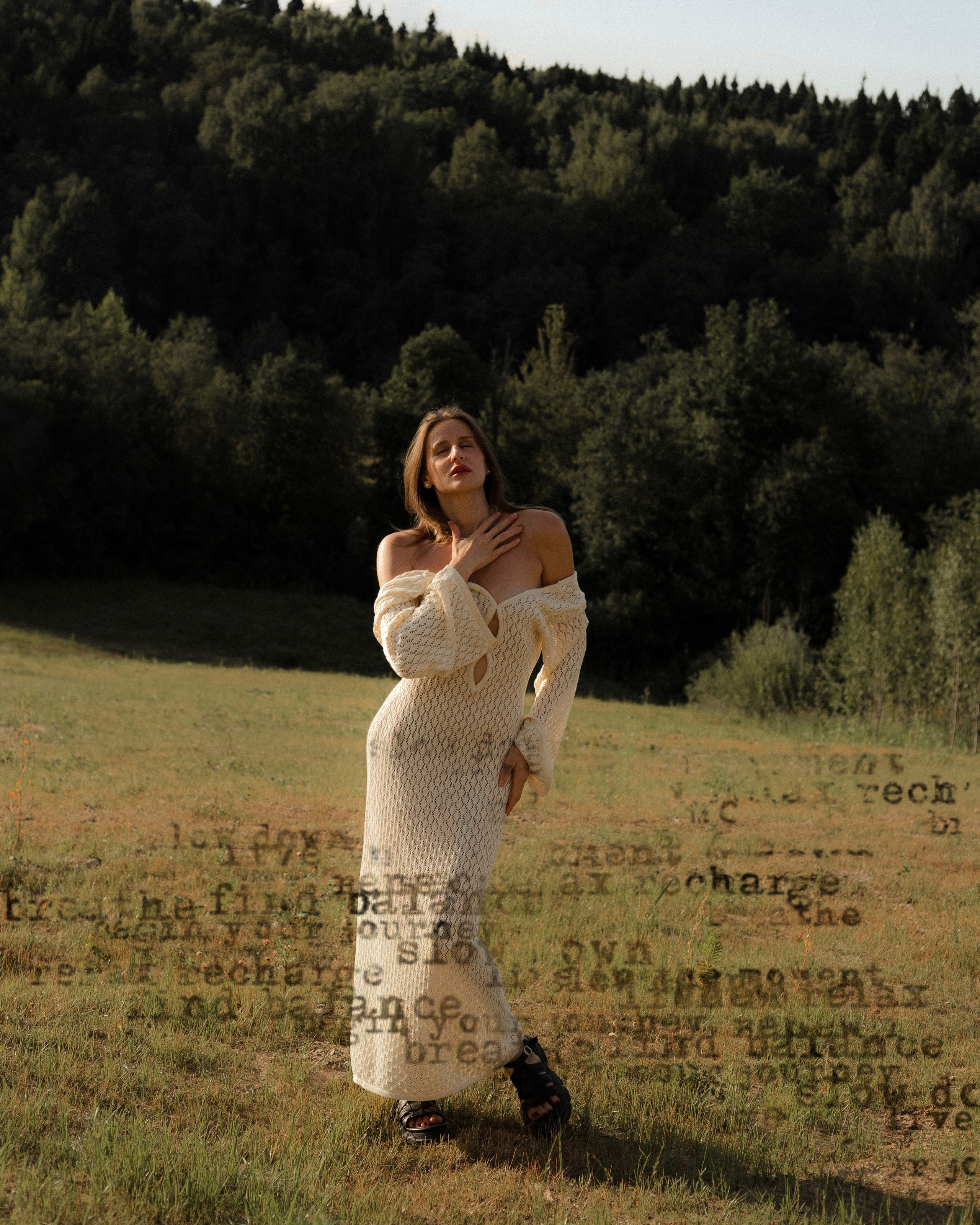 Съёмка в поле. Женский и лавстори фотограф в Москве Елена Аксютко