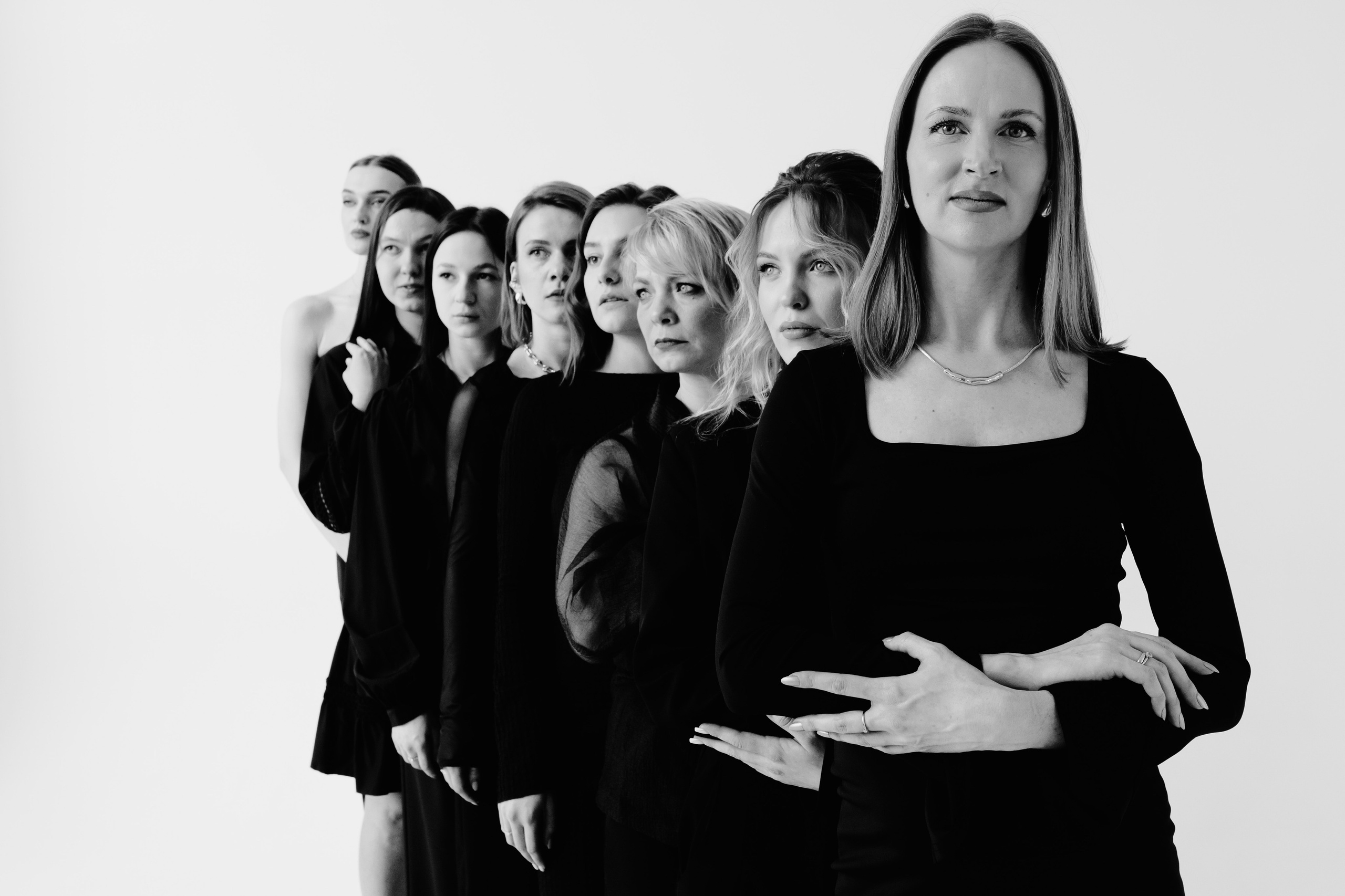 Фотоссесия коллектива Модельной школы. Фотограф в Кирове Настя Шабардина