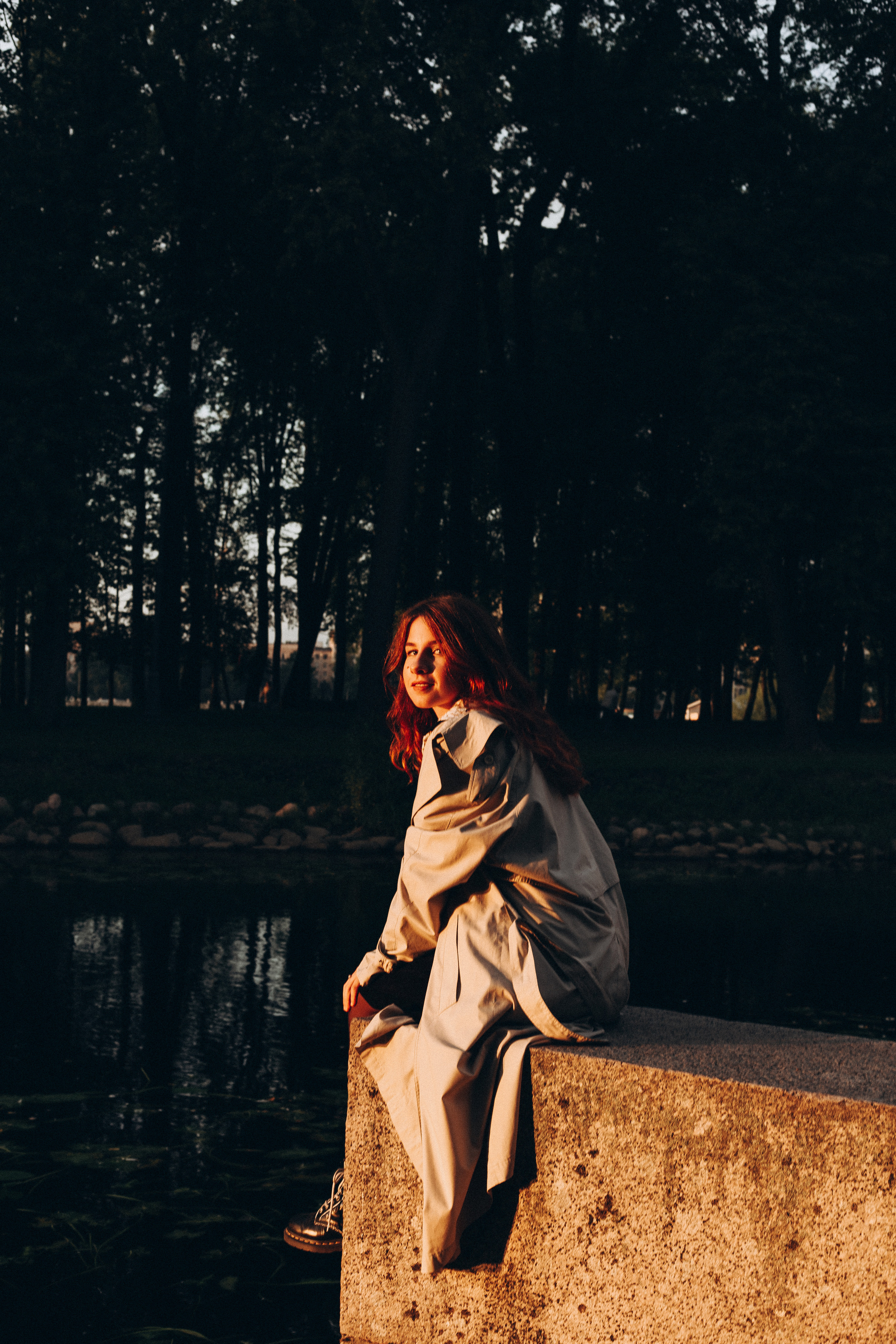 Вечерний Лопухинский сад. Фотограф из Санкт-Петербурга Юля Кондратовская