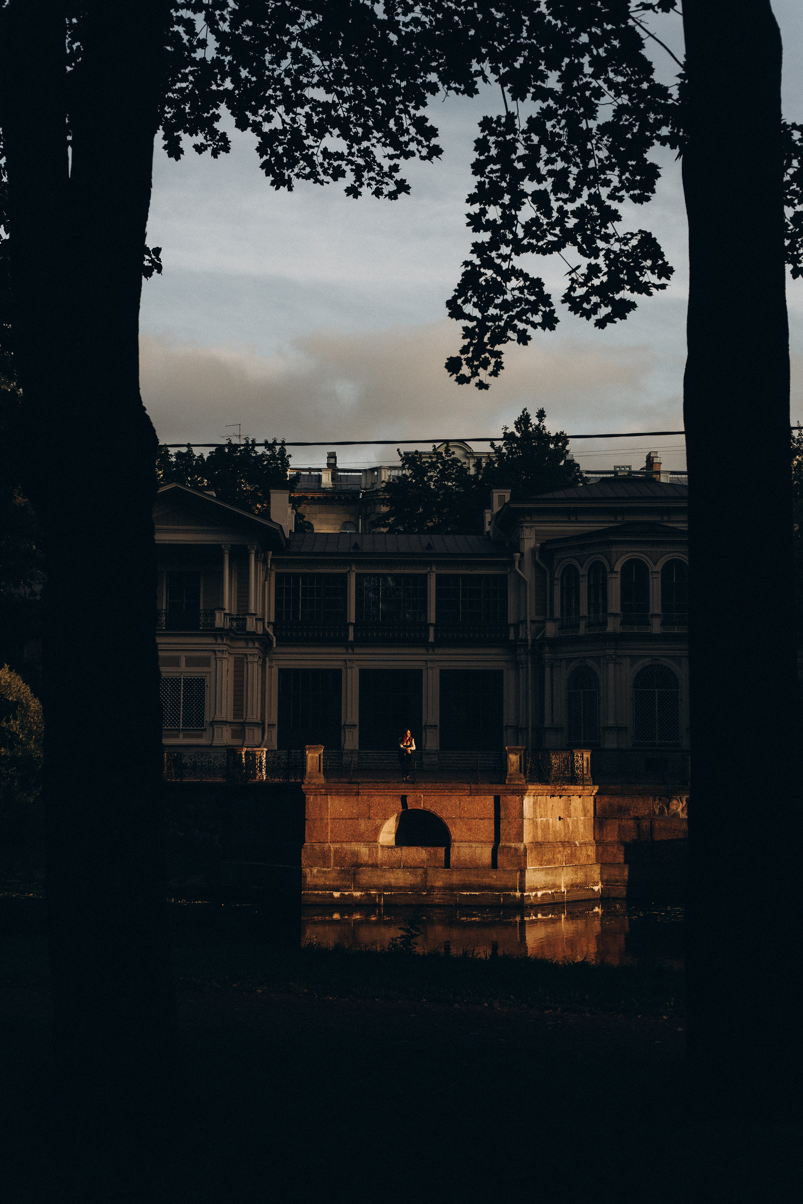 Вечерний Лопухинский сад. Фотограф из Санкт-Петербурга Юля Кондратовская