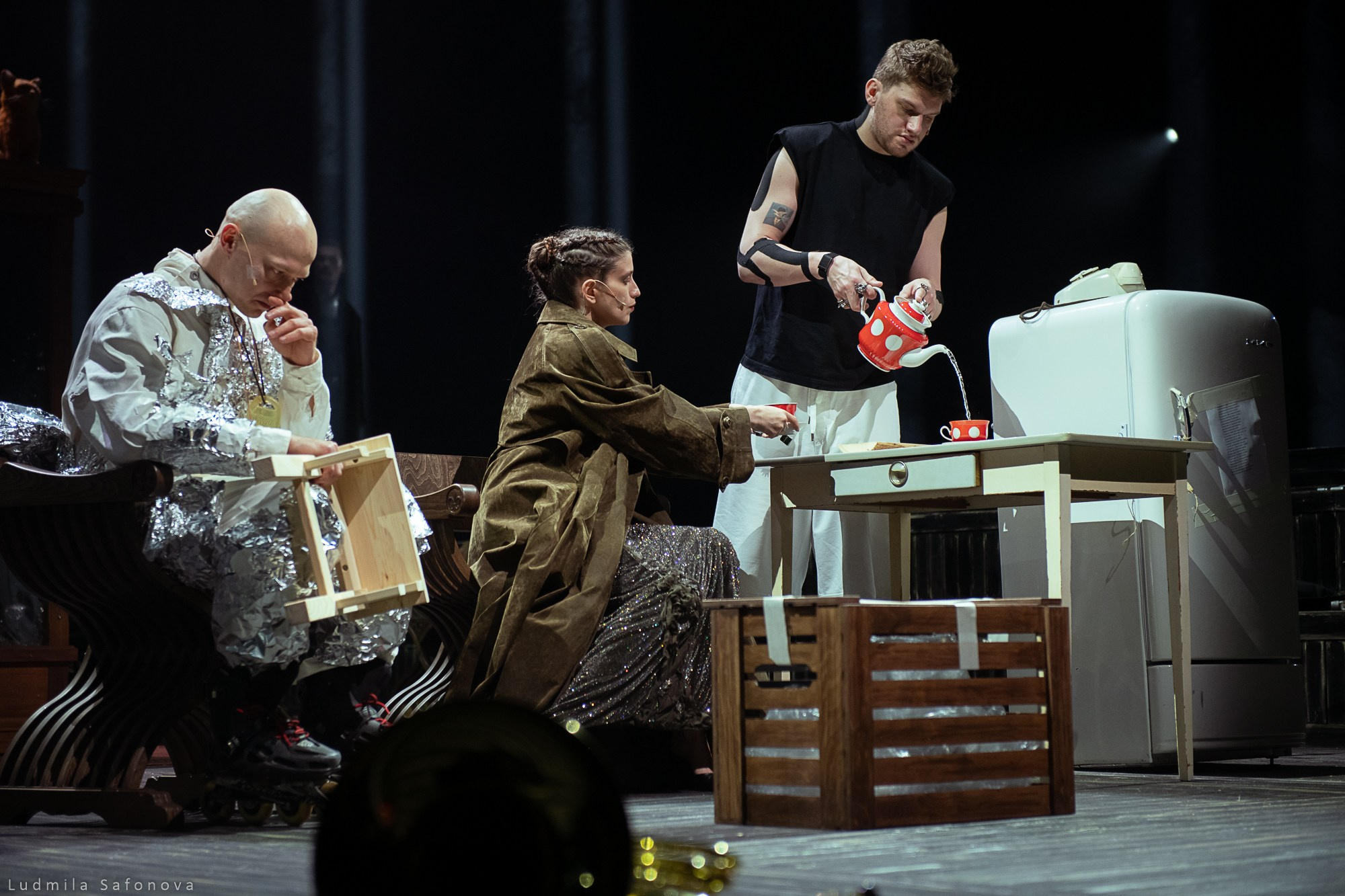 Гамлет. Режиссёр Андрей Гончаров. Гамлет Юра Борисов. Lucytheatre