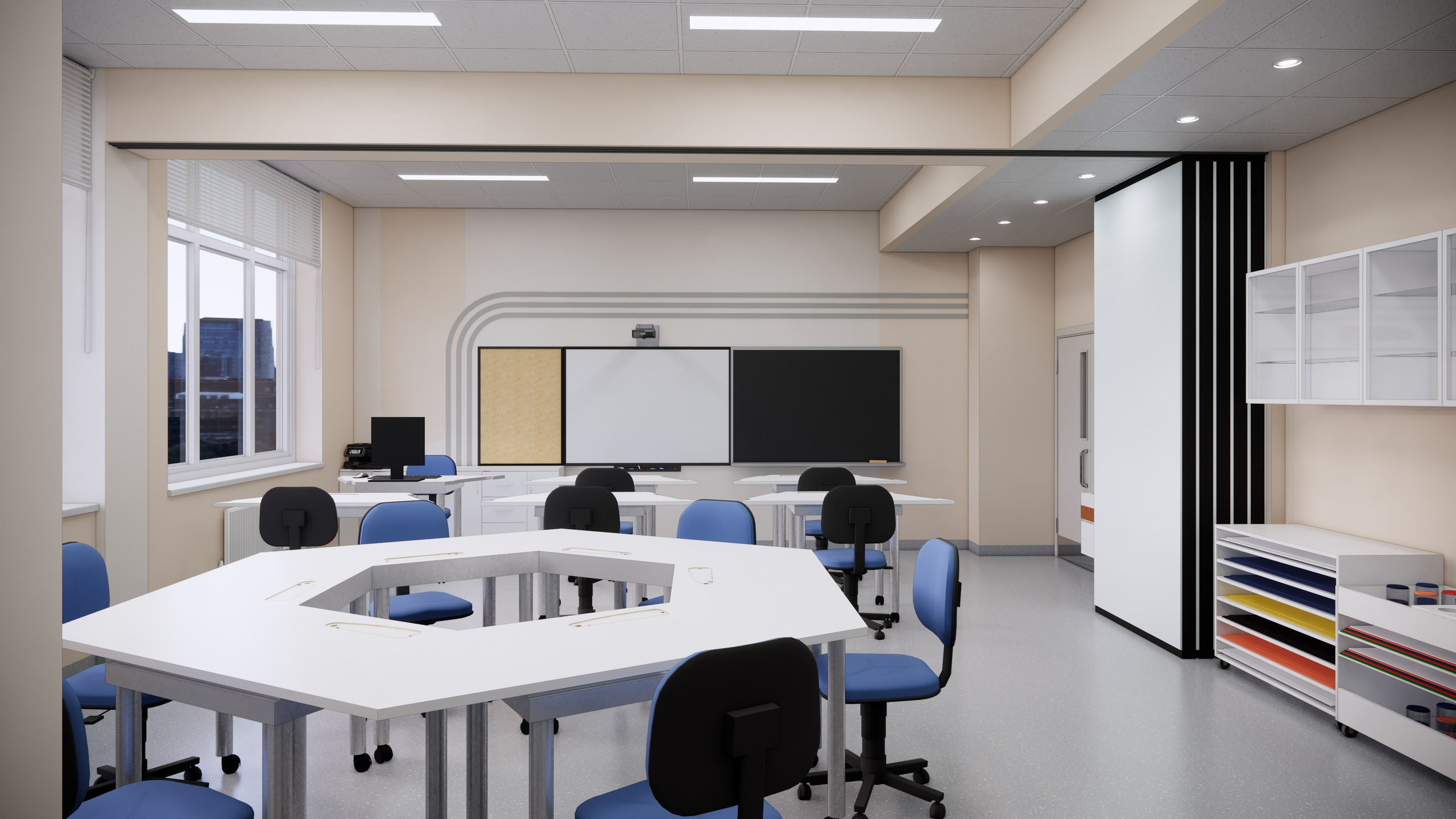 Школа Надежда. г. Одинцово 2020-24. Александр Липатов архитектурный дизайн