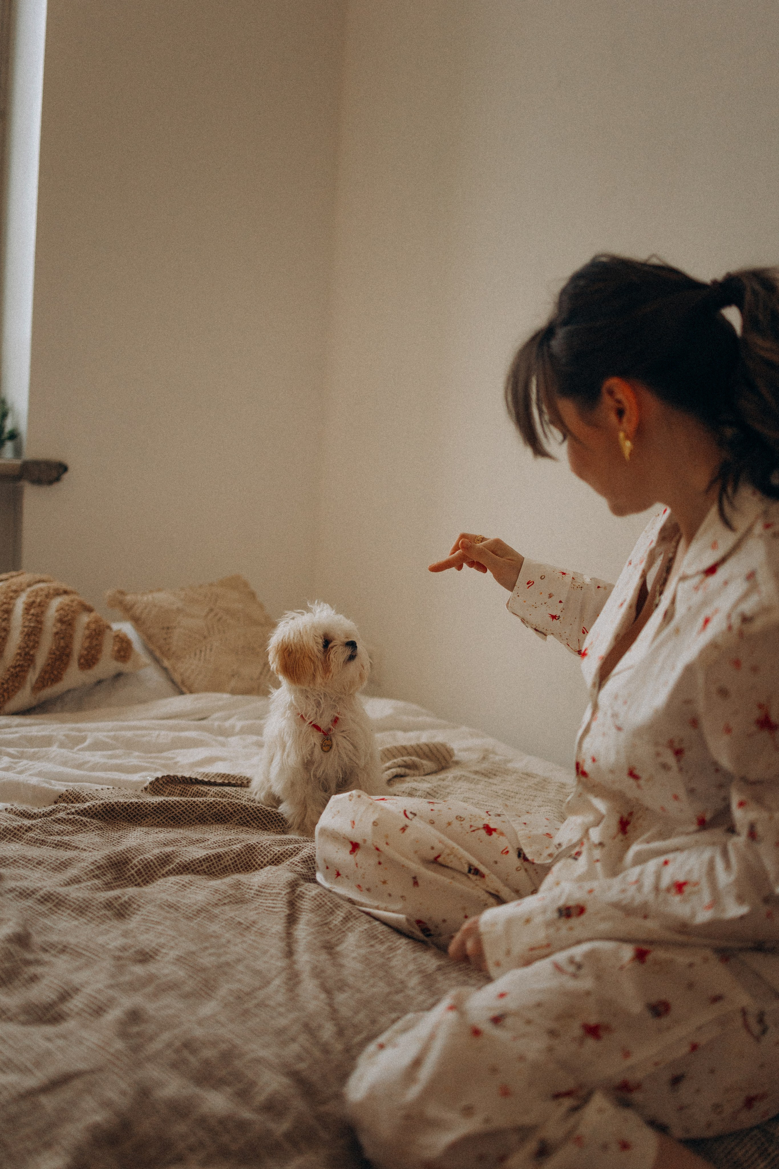 Оля и Бри. Фотораф — анималист Мария Шистка