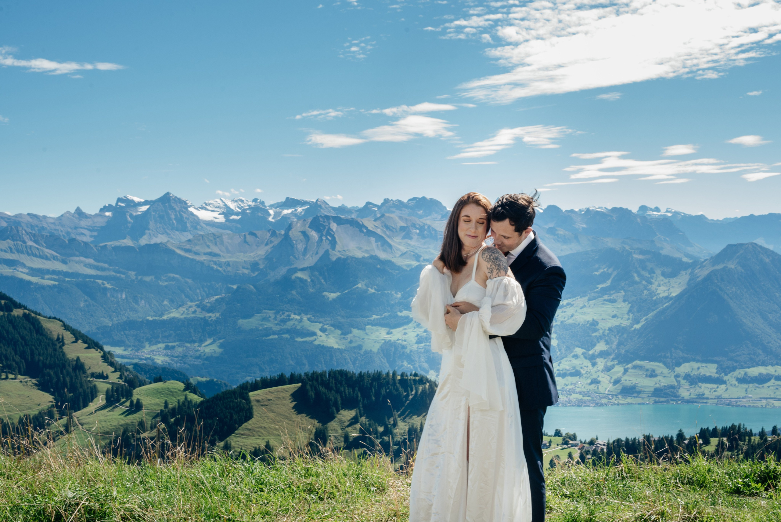 Elizabeth & Mitchell (Lucerne, Switzerland). Фотограф в Швейцарии и Европе Анна Алексеенко