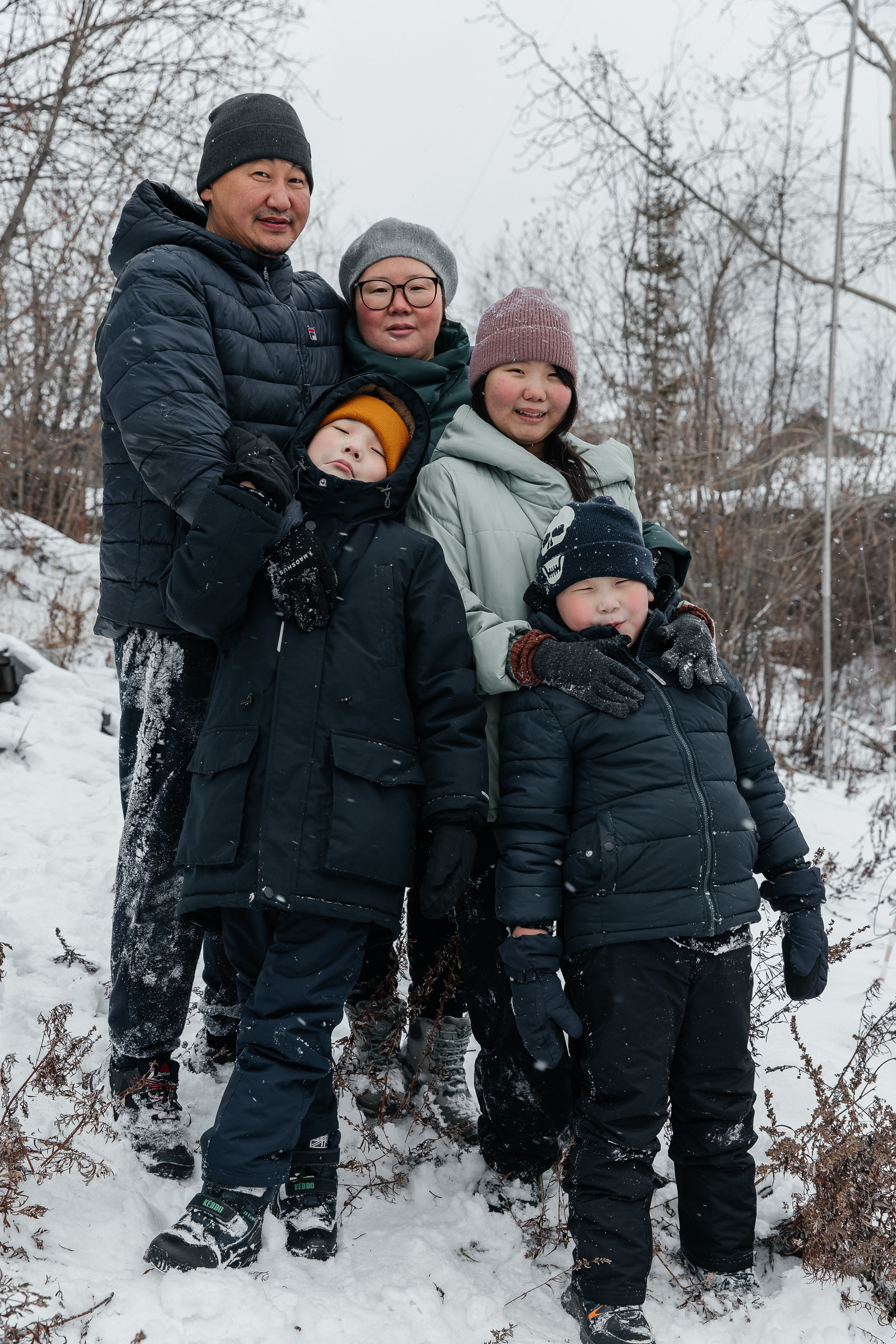 Степановы. Воронистая Анастасия. Фотограф Якутия, Томпонский район
