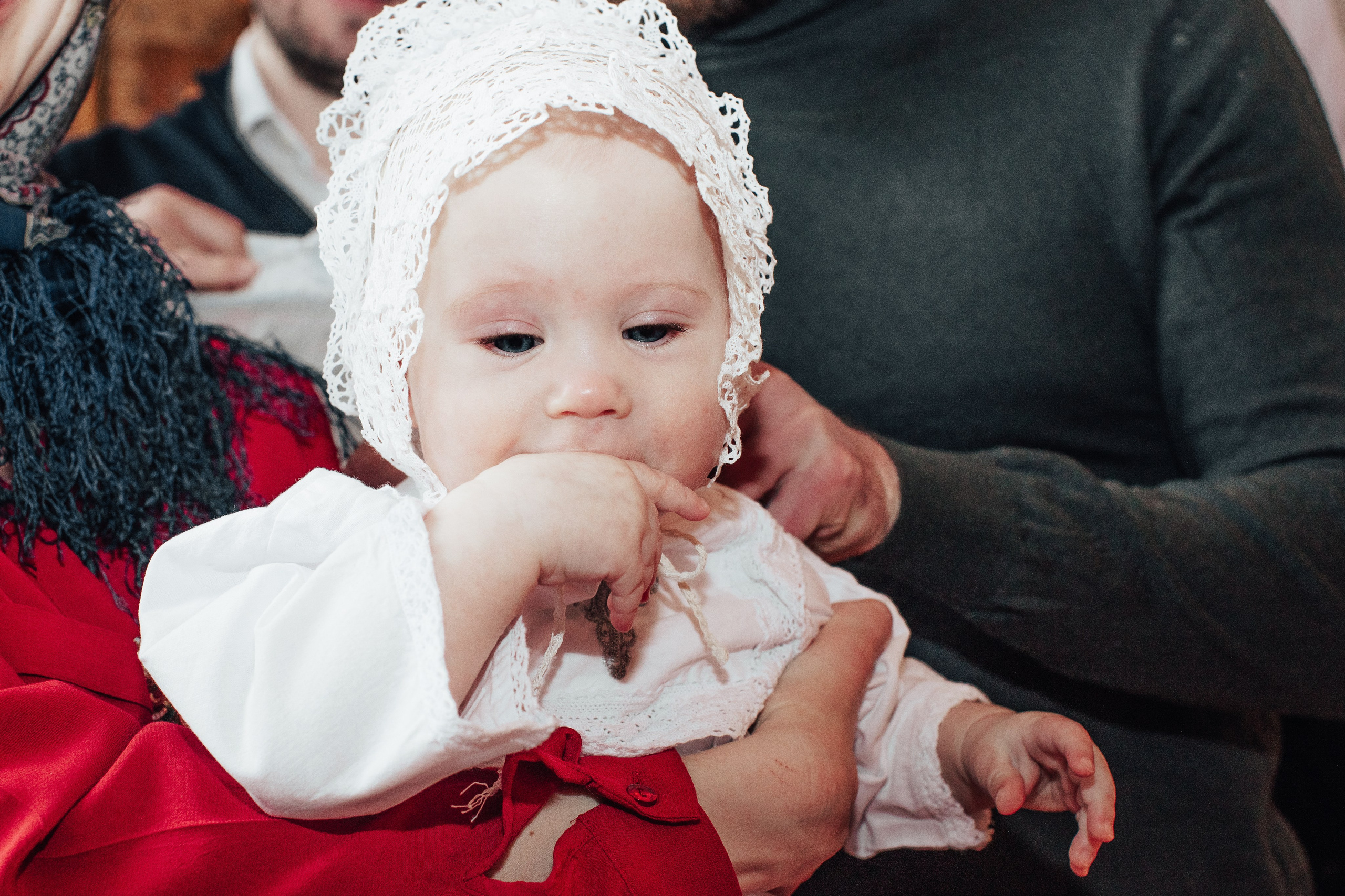 Крещение Анисии. Фотосессии в Москве - фотограф Неонилла Ленко