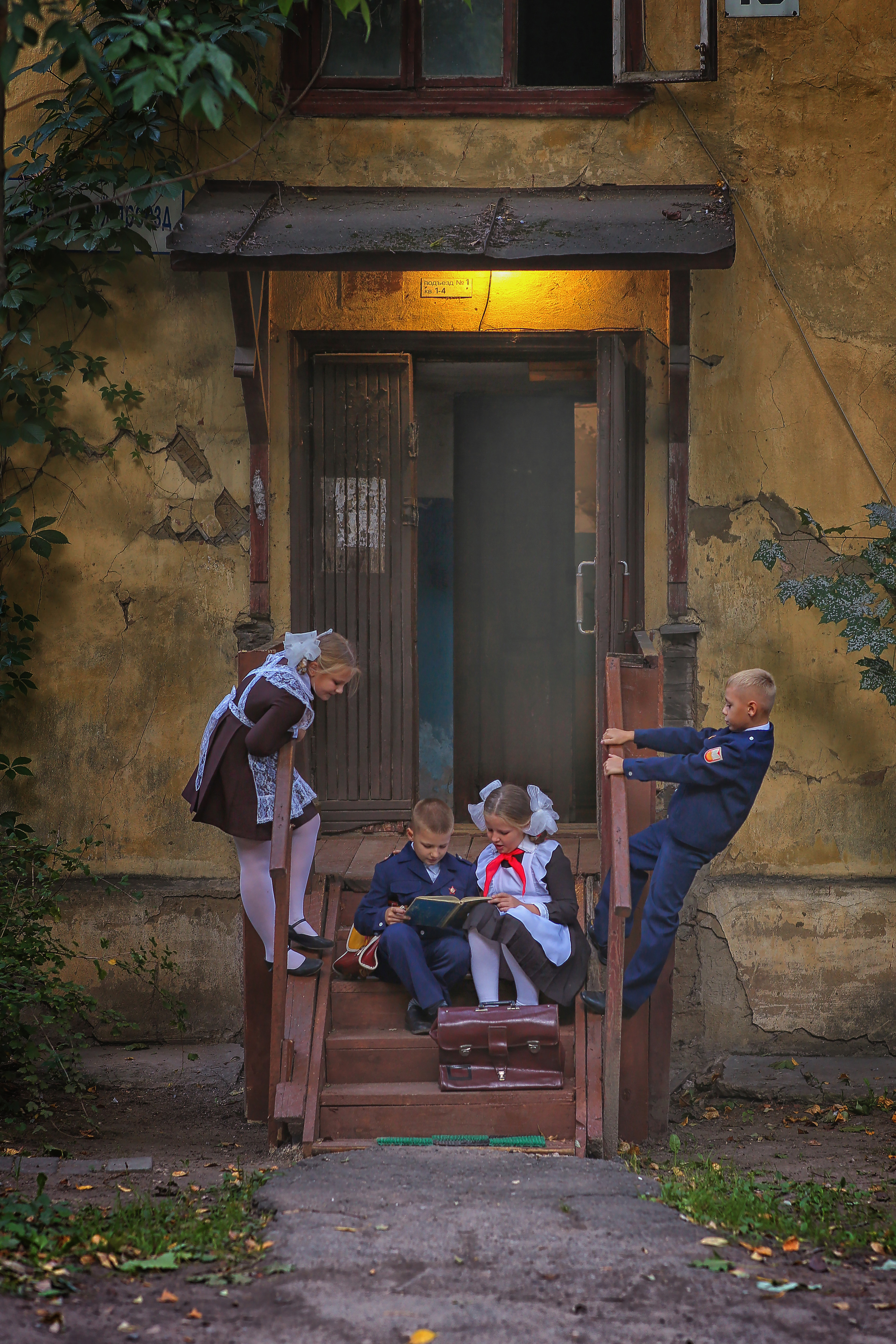Ретро Школьники. Детский и семейный фотограф Москва и область