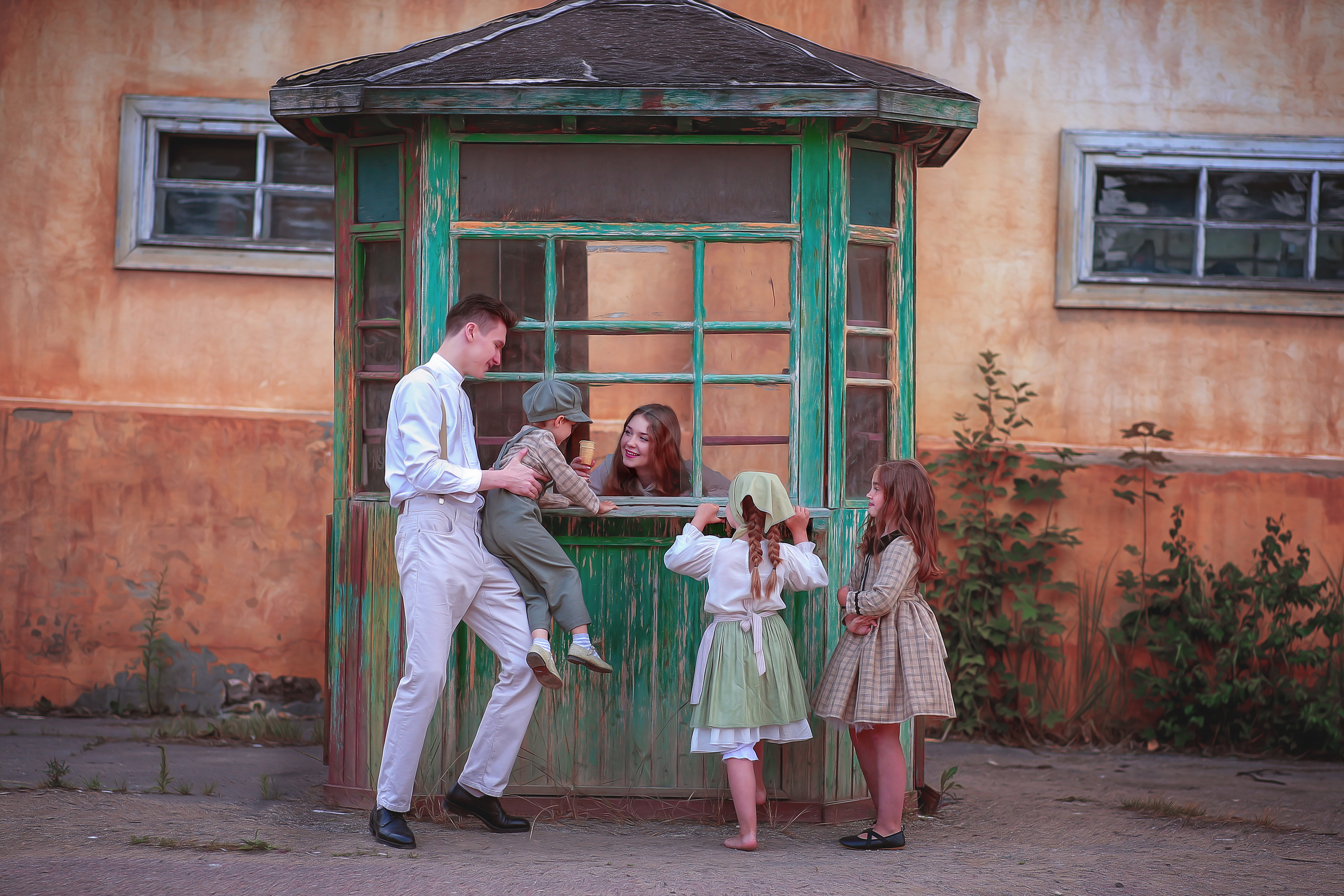 Ретро съемки. Детский и семейный фотограф Москва и область