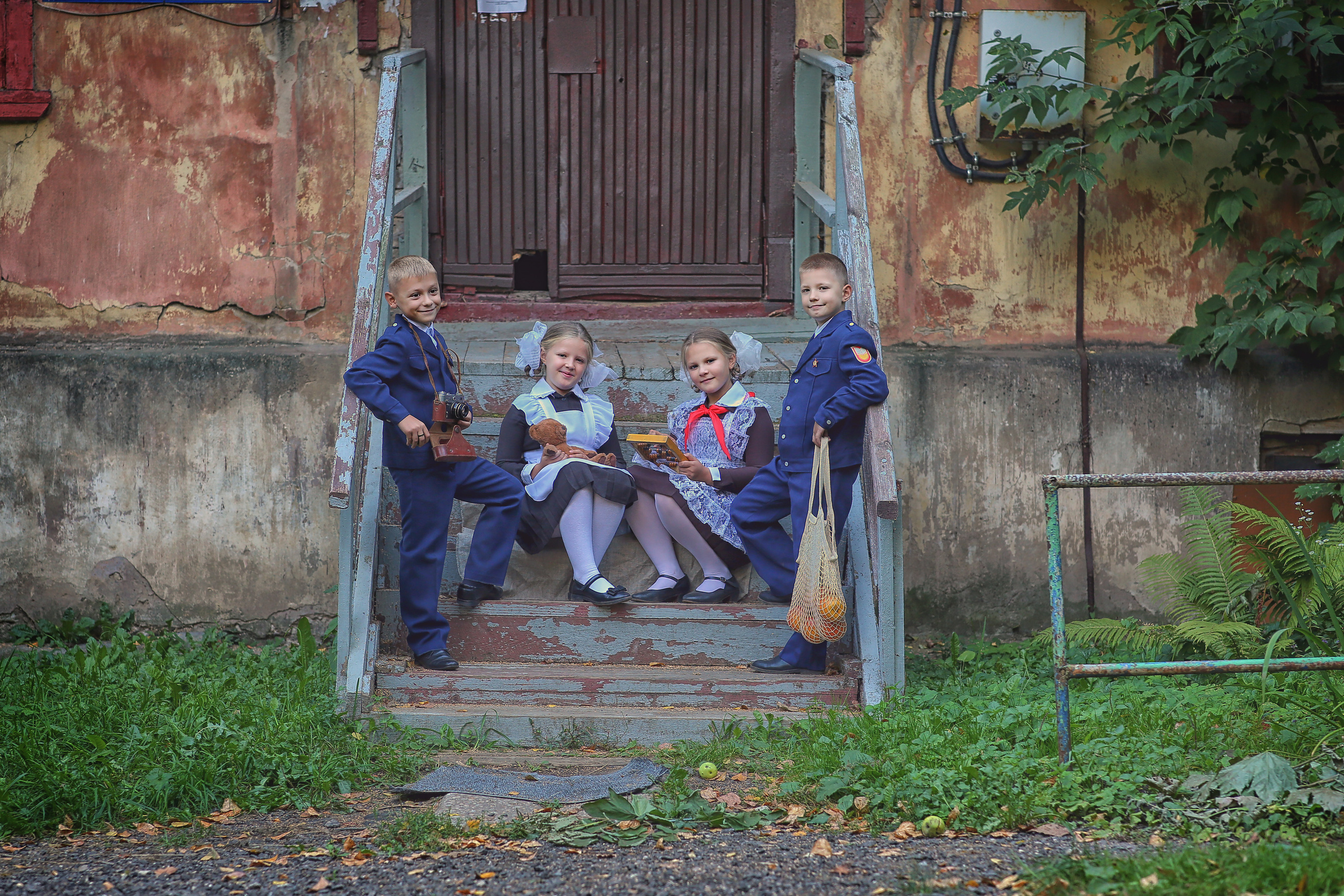 Ретро Школьники. Детский и семейный фотограф Москва и область