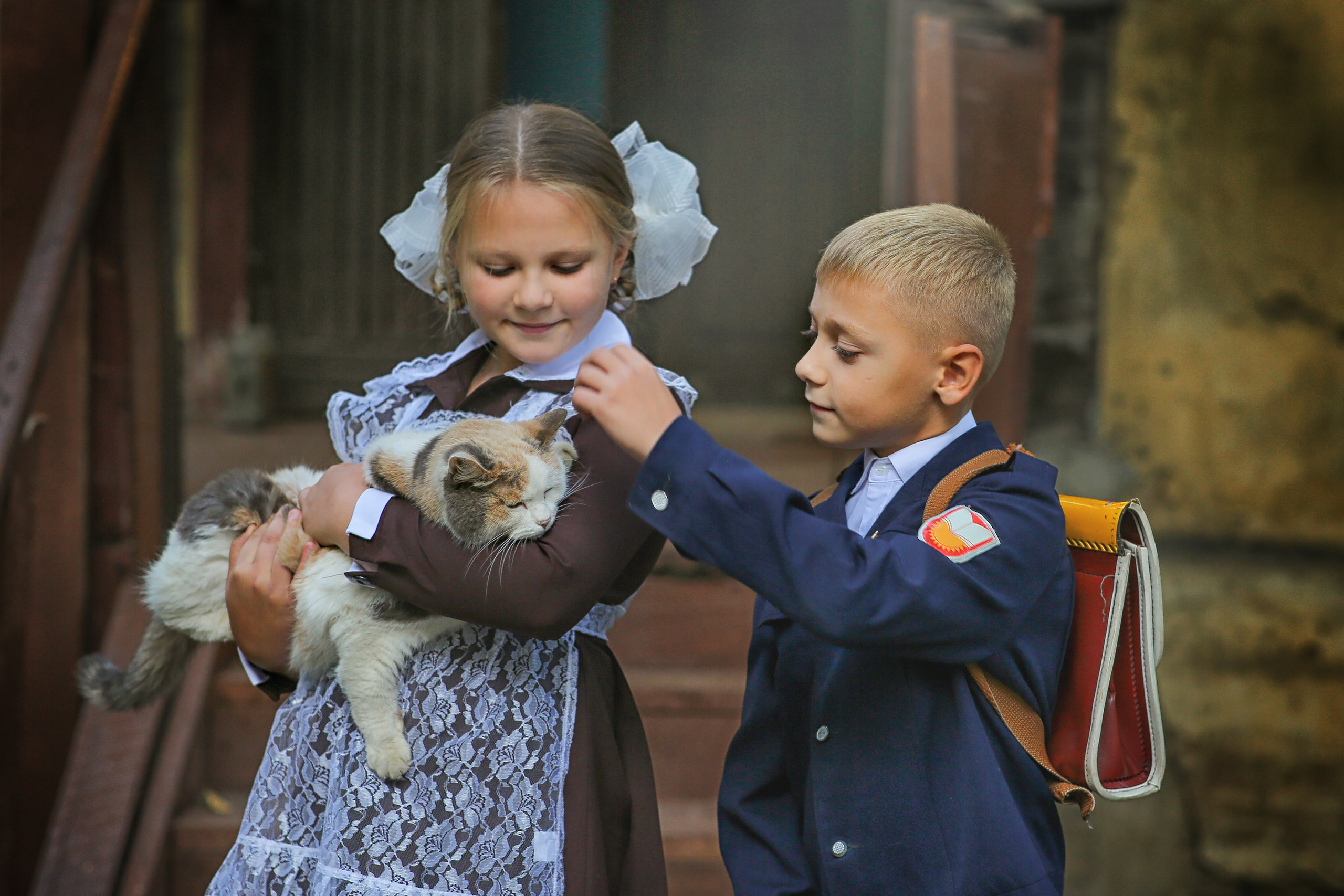Ретро Школьники. Детский и семейный фотограф Москва и область