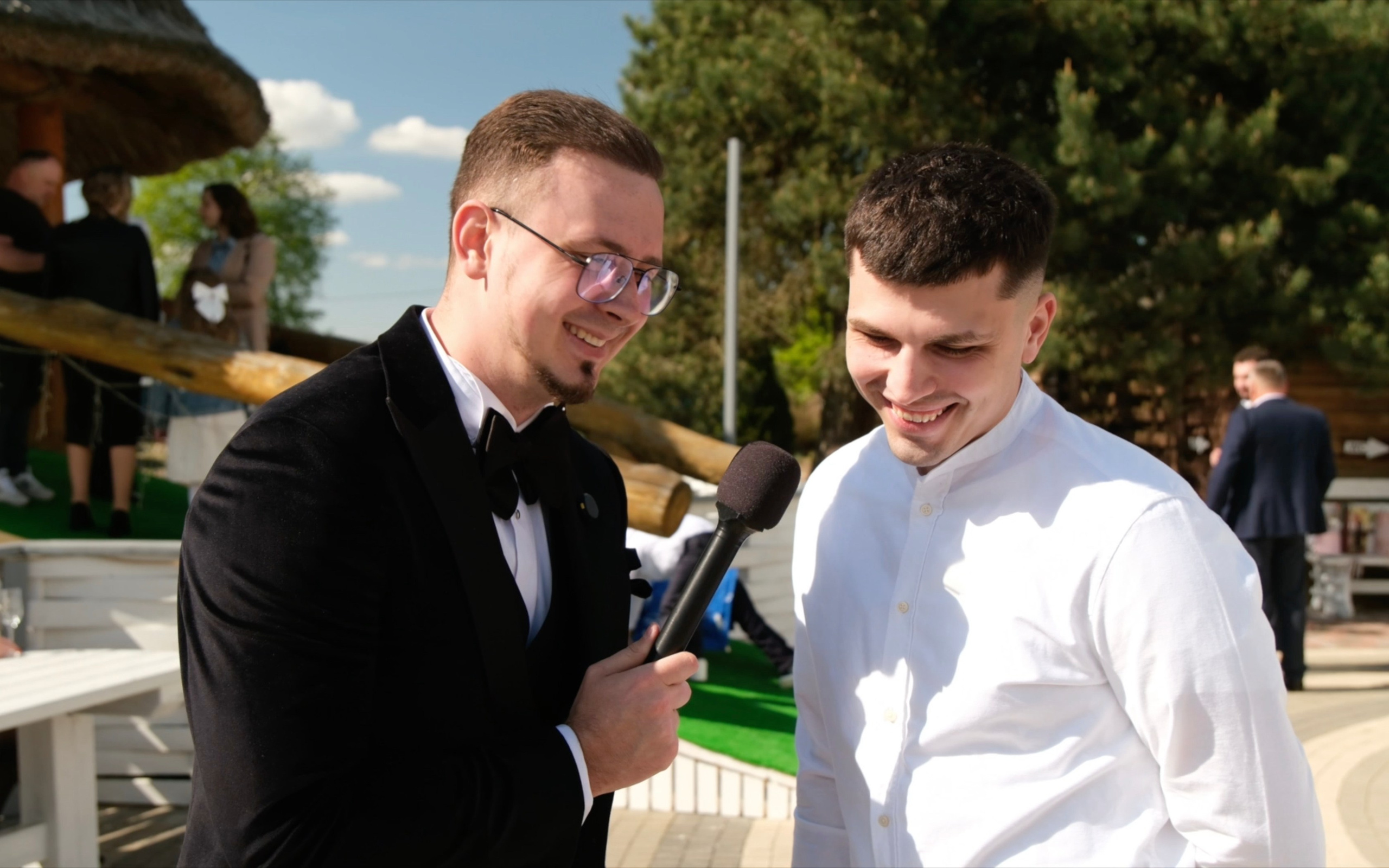 Свадебное SDE интервью в Моринское. Репортажный видеограф Илья Сухоносиик