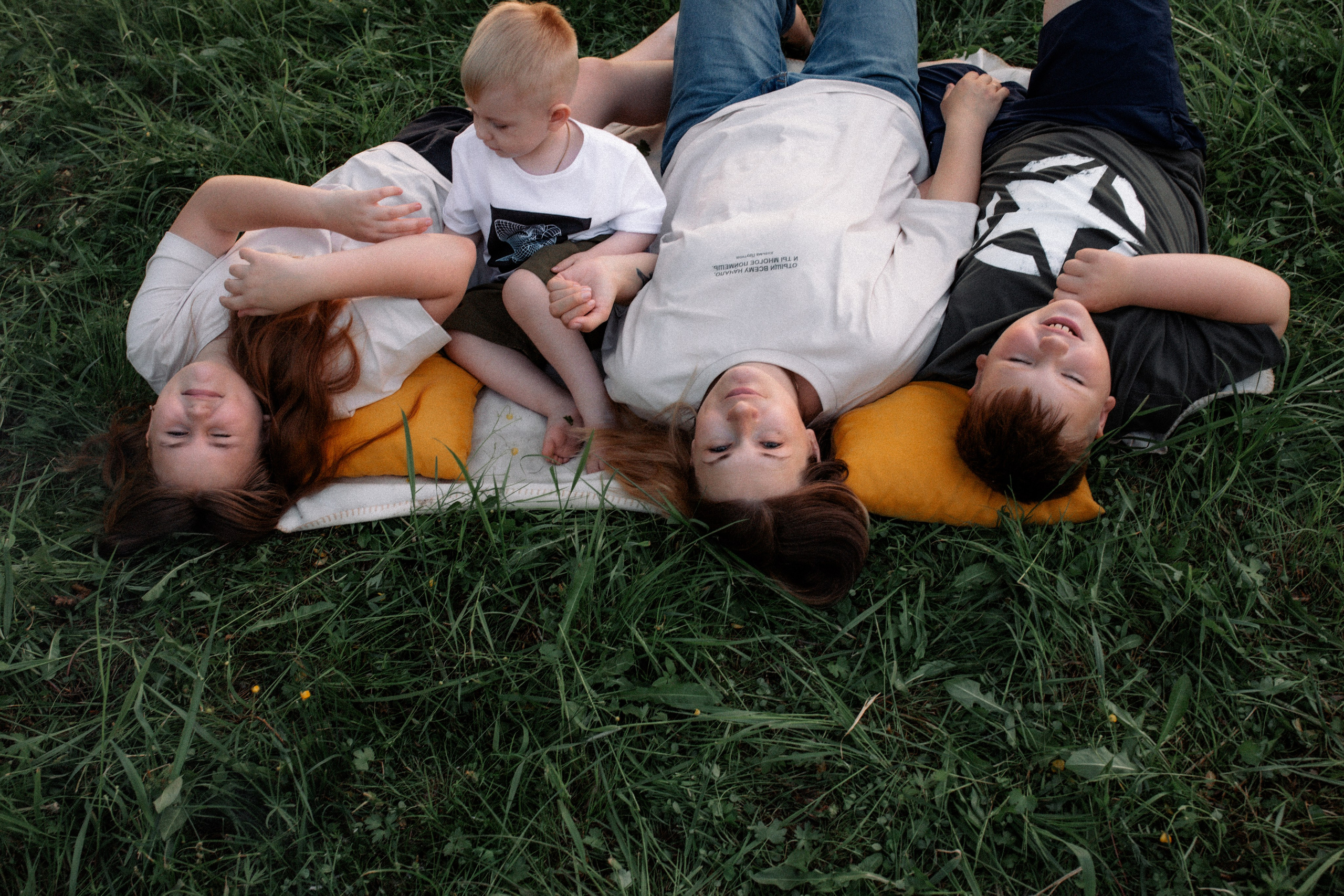 Ира с семьёй