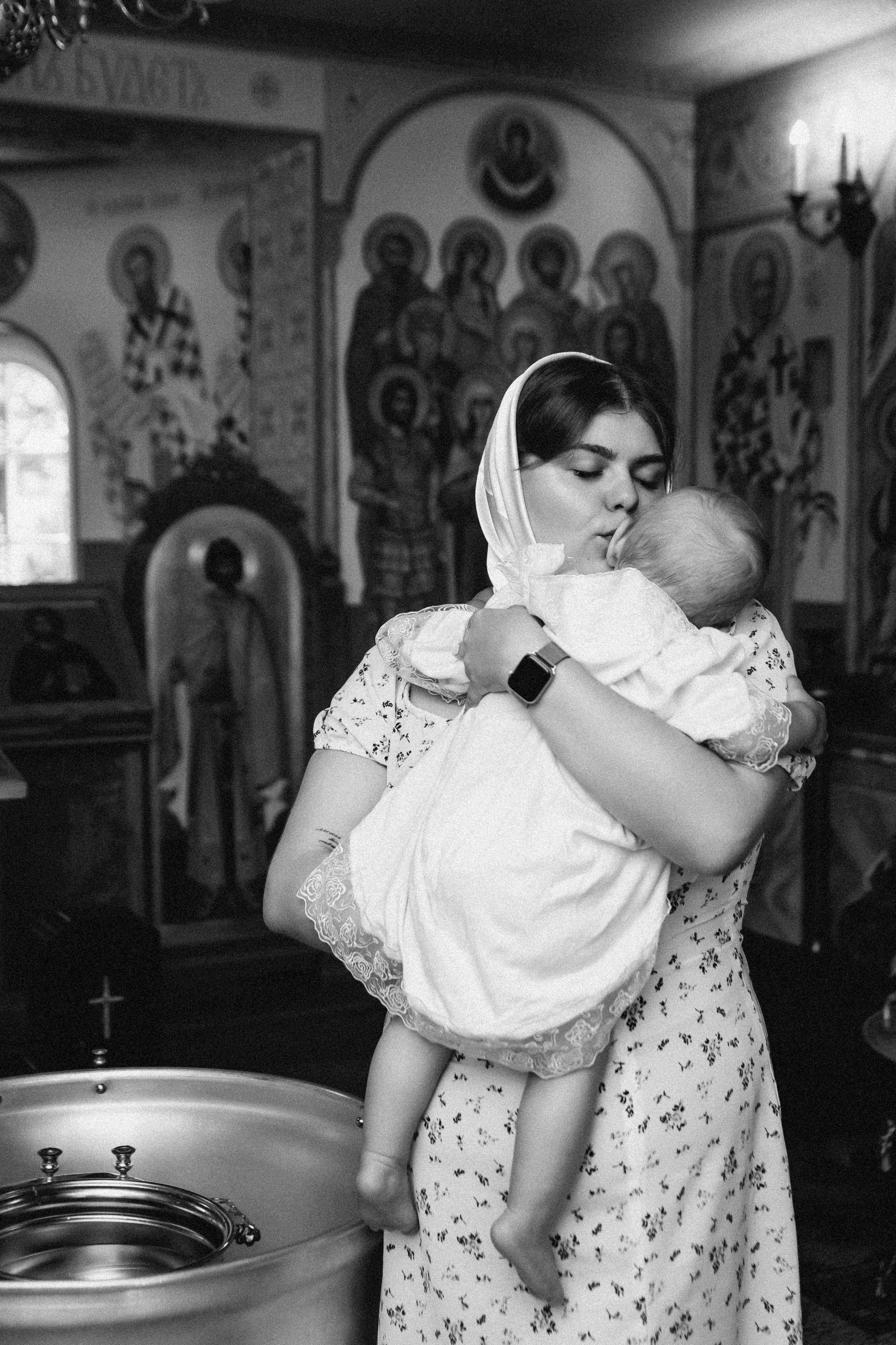 Крещение Юли. Семейный фотограф Минск Усова Ольга