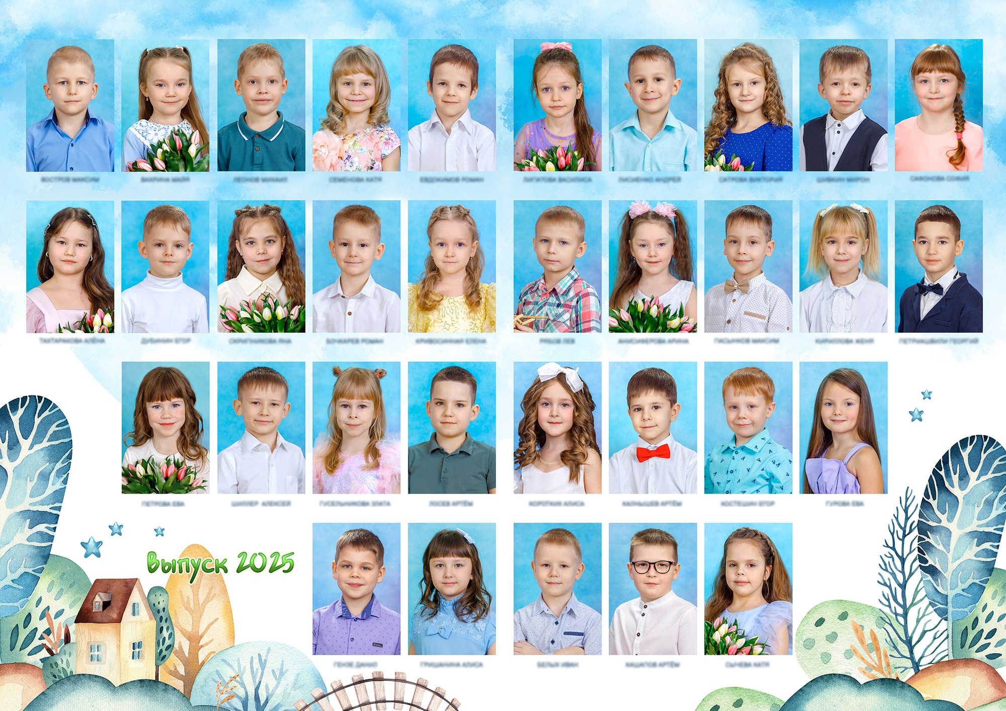 ДОМИКИ. Выпускные альбомы в школе и детском саду