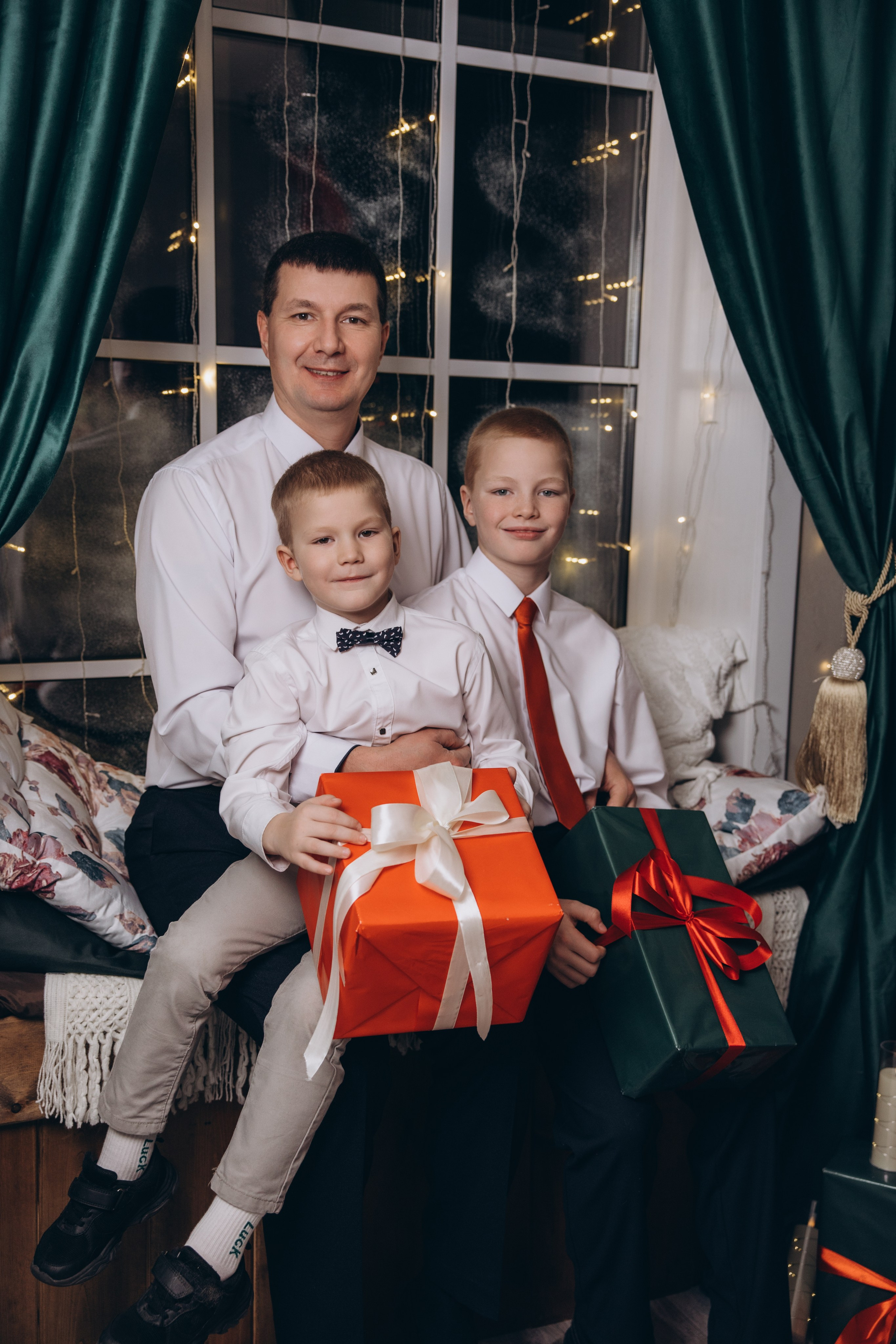 Новогодние истории в студии 8 этаж. Свадебный, семейный фотограф в Иркутске Светлана Макаричева