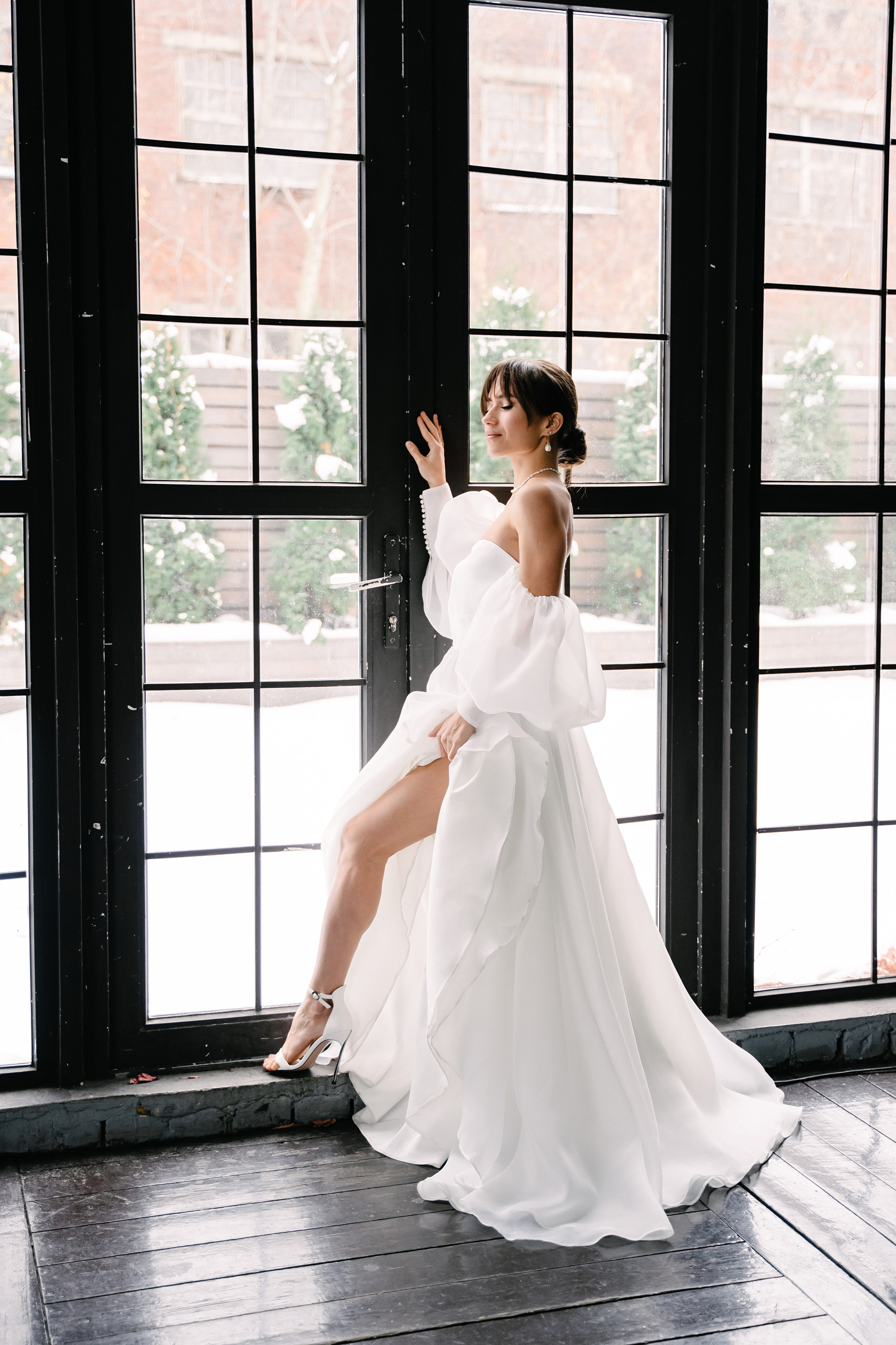 Свадебная фотосессия молодоженов в студии. Свадебный и семейный фотограф из Воронежа|Москвы Бубнова Екатерина