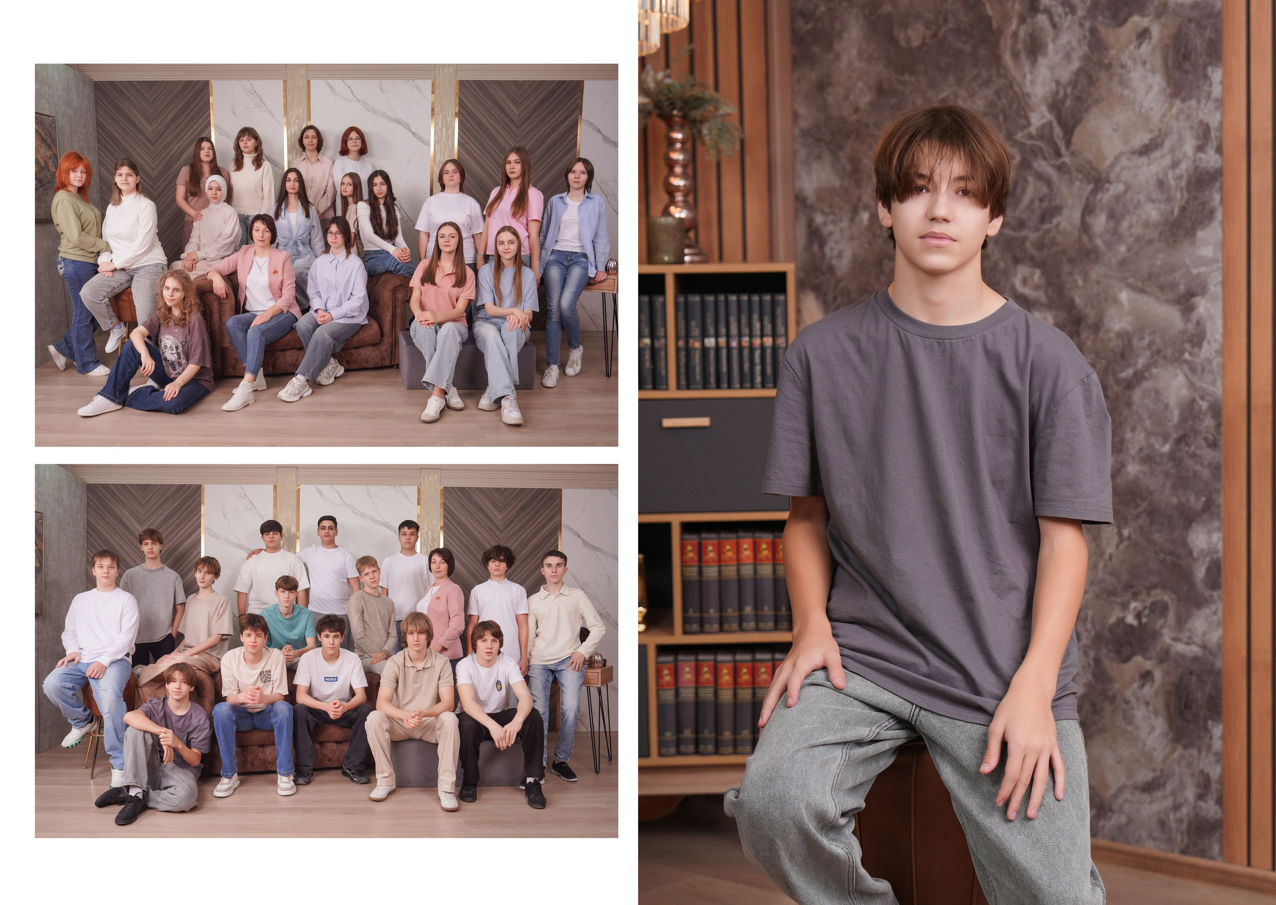 ШКОЛА 105 9 В. Красивый выпускной альбом в Краснодаре