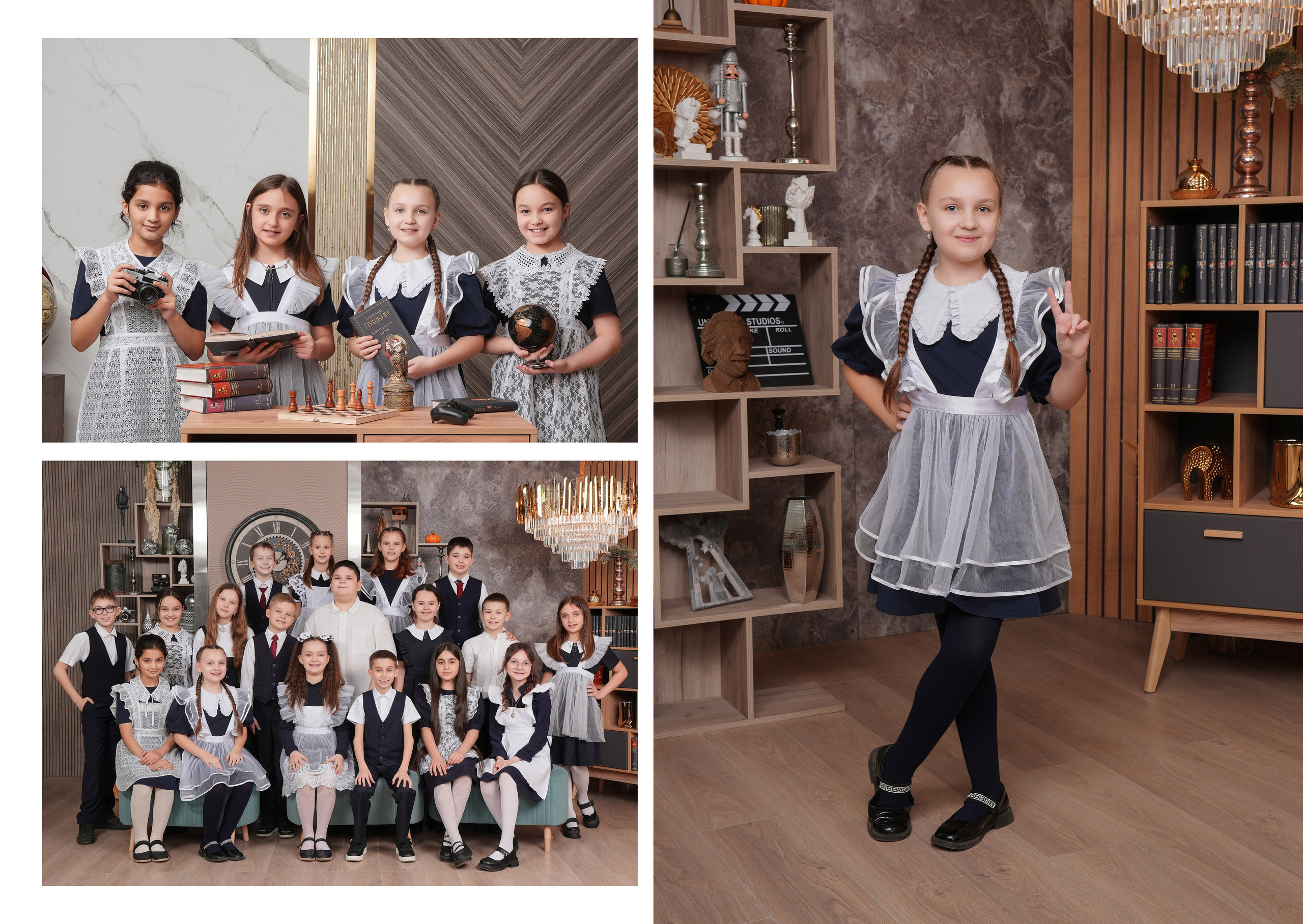 ШКОЛА 58 4 В. Красивый выпускной альбом в Краснодаре