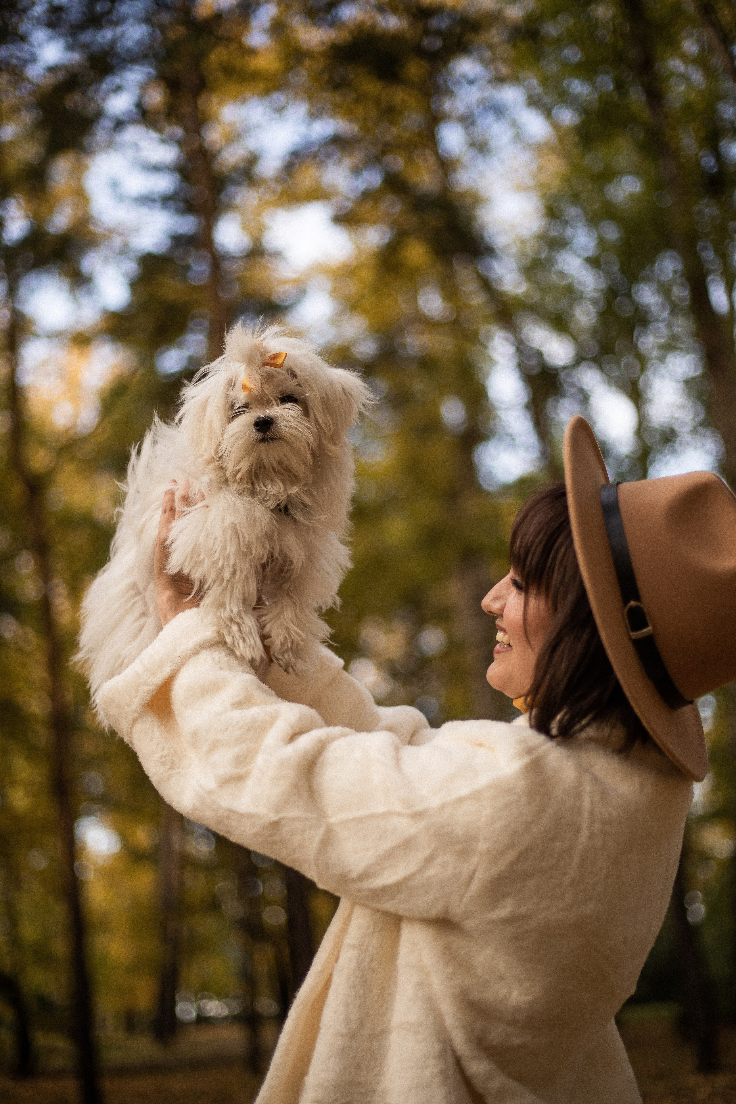 Семейная фотосессия - Дамы с собачкой. Семейный и женский фотограф Кемерово Мария Степ