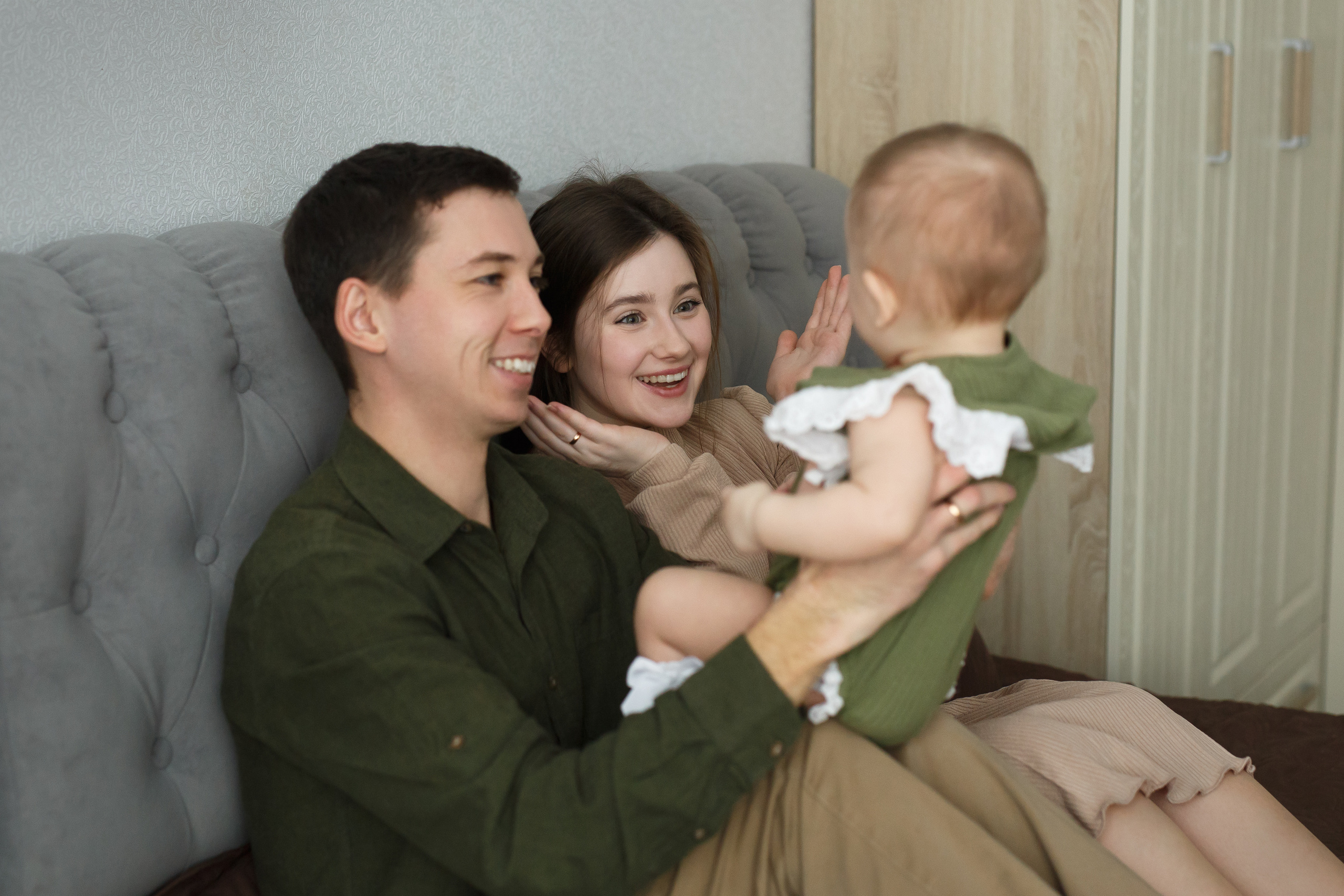 Домашние семейные съёмки. Семейный фотограф в Брянске Александра Щербакова