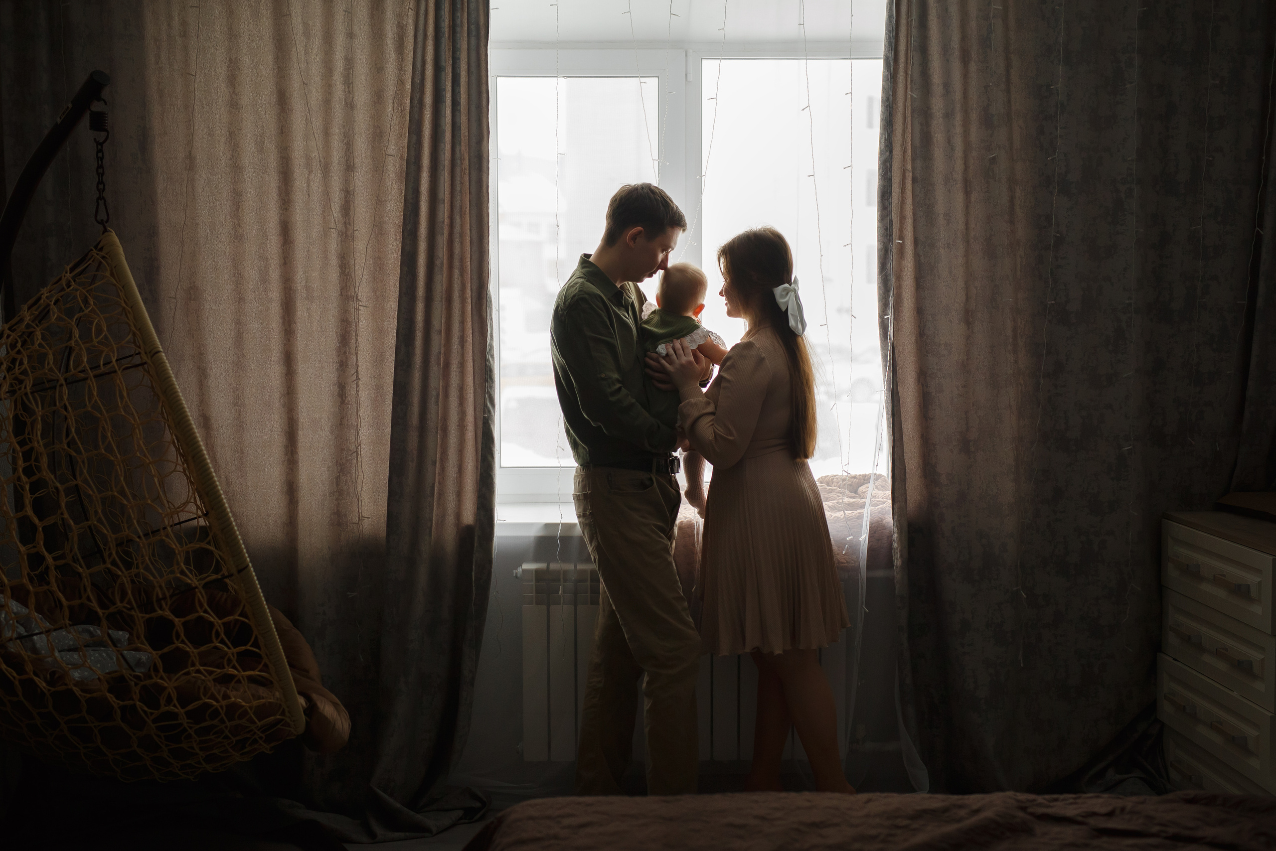 Домашние семейные съёмки. Семейный фотограф в Брянске Александра Щербакова