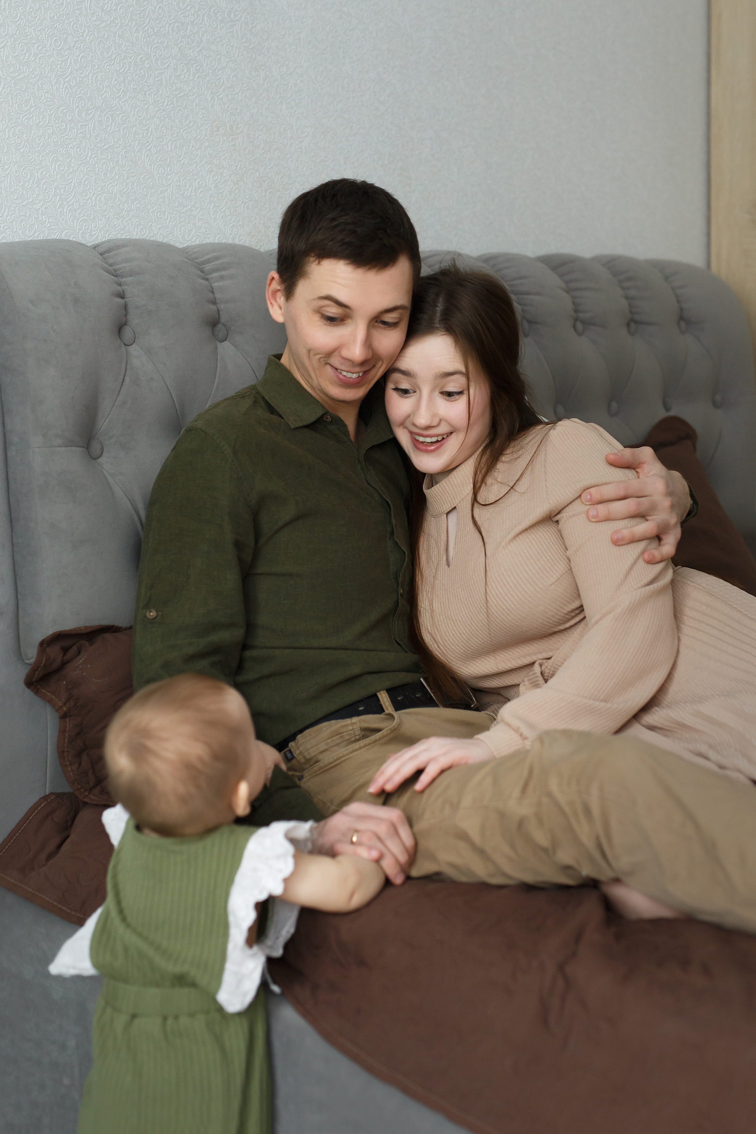 Домашние семейные съёмки. Семейный фотограф в Брянске Александра Щербакова