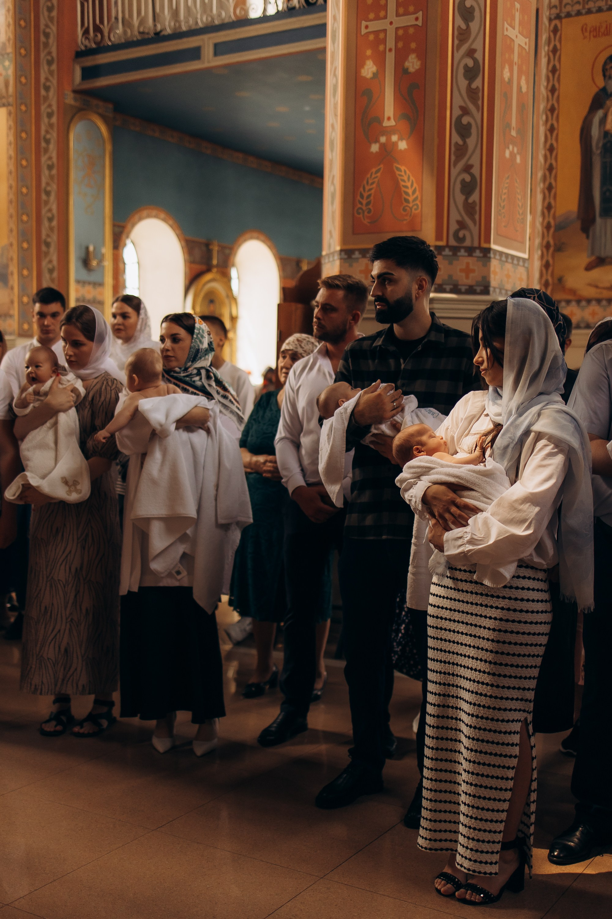 Крещение Николая и Александра. Семейный фотограф в Краснодаре Храмова Анна