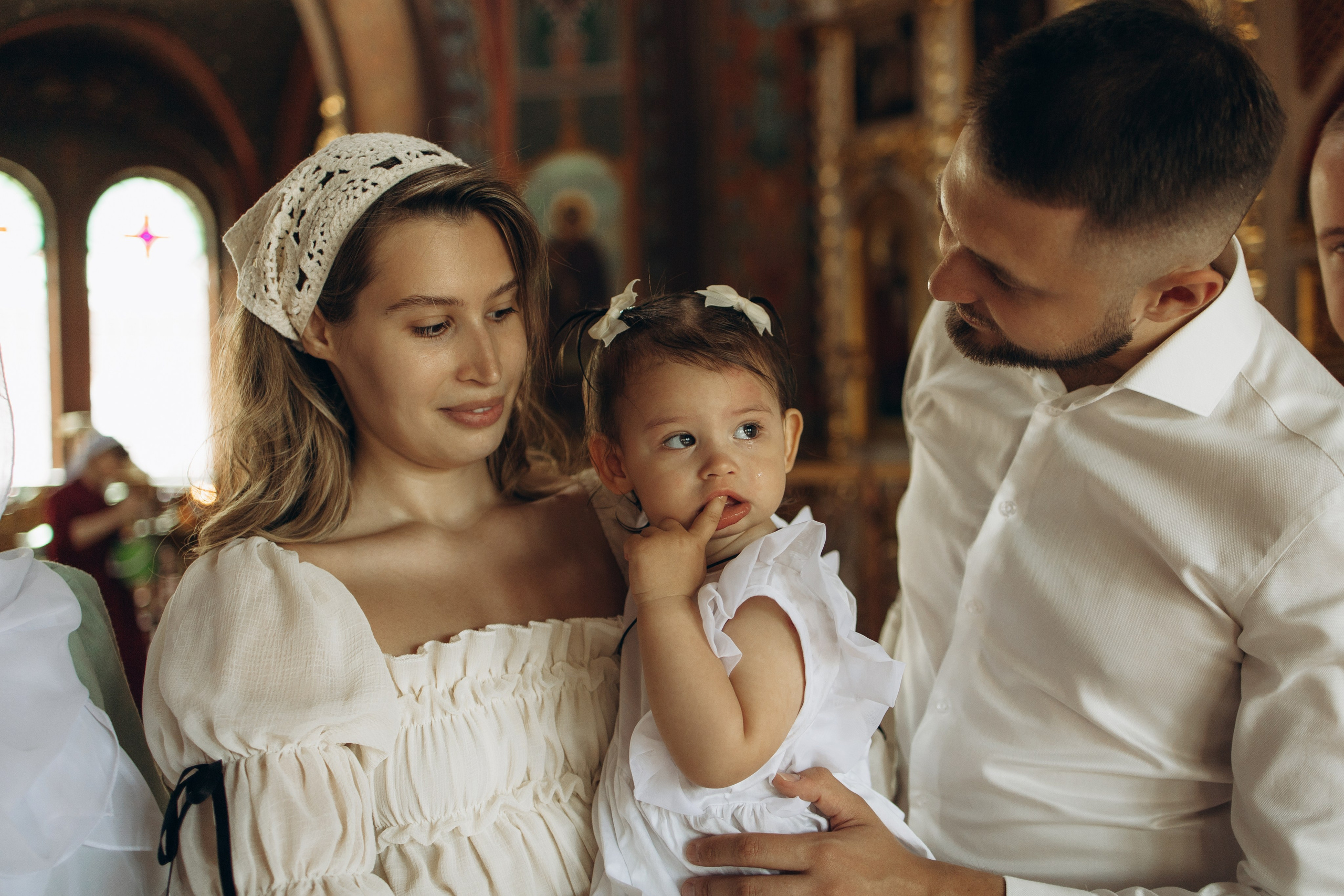 Крещение Стефании. Самый теплый фотограф в Краснодаре Рябоконь Ксения