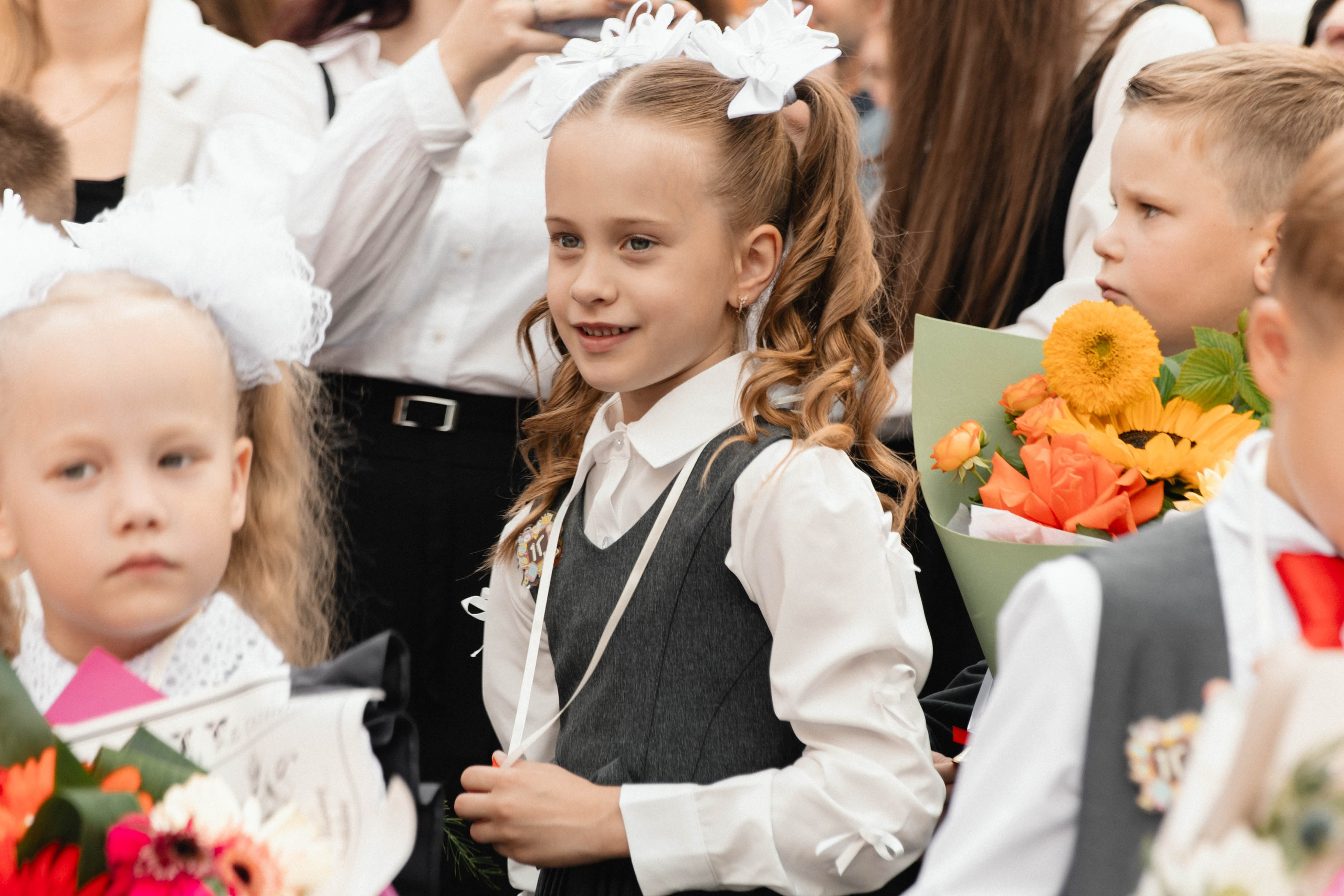 1 сентября МОУ СОШ 187. Семейный и свадебный фотограф Нижний Новгород