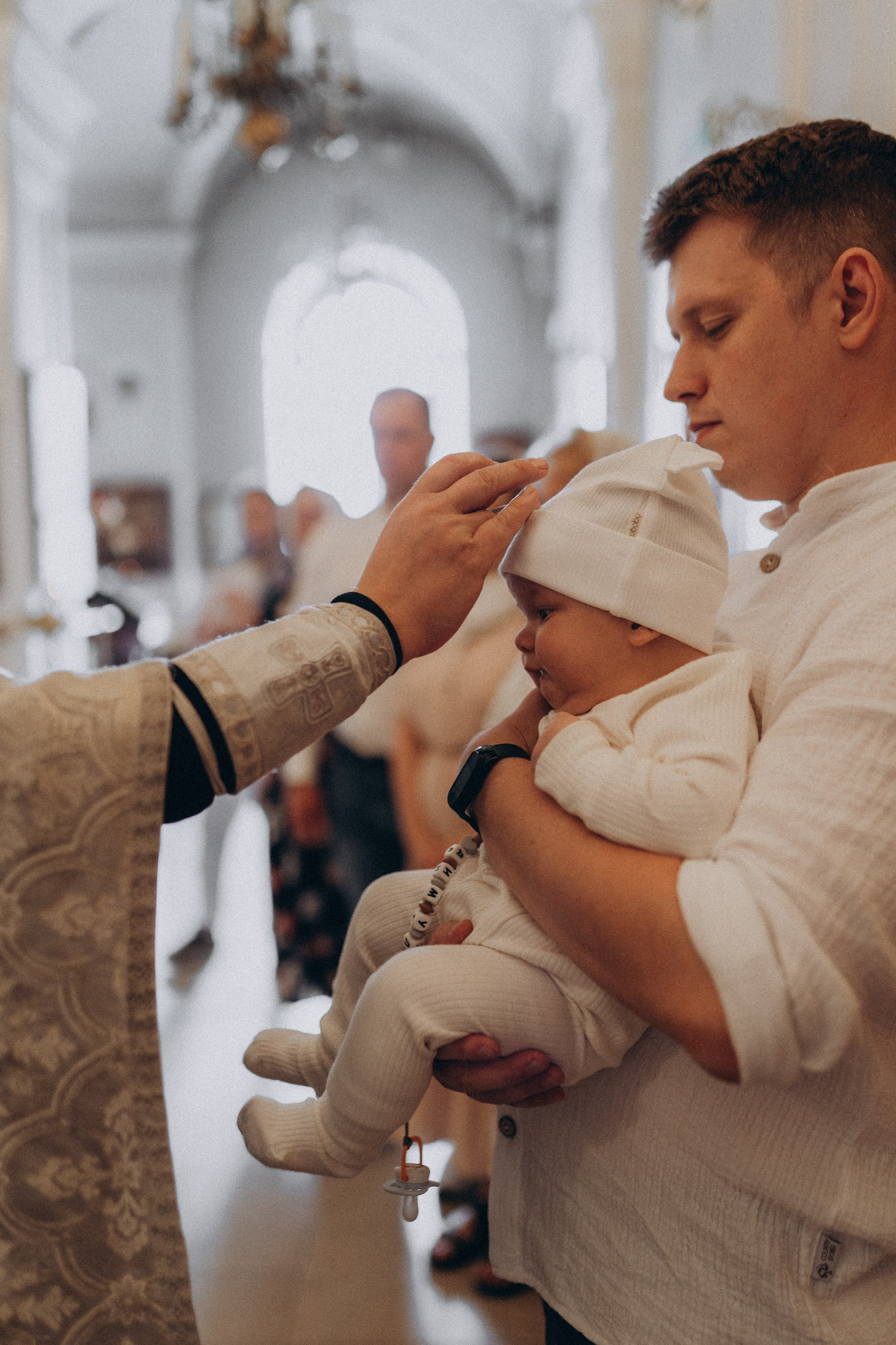 Крещение Димы. Фотограф Торопец Кристина Абрамова Kanwellia photography