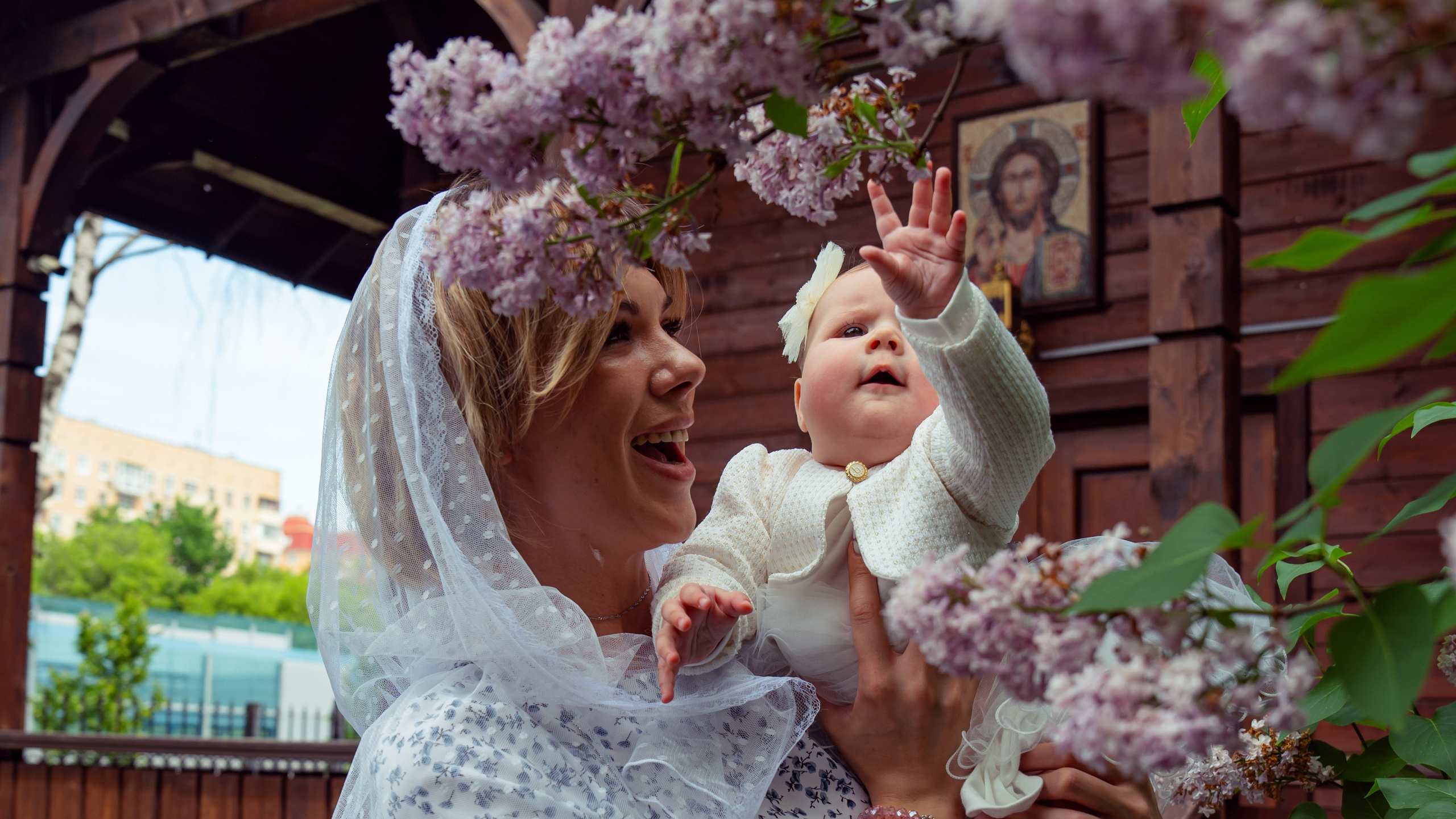 Таинство Крещения Евгении. Крамер Юлиана детский и семейный фотограф
