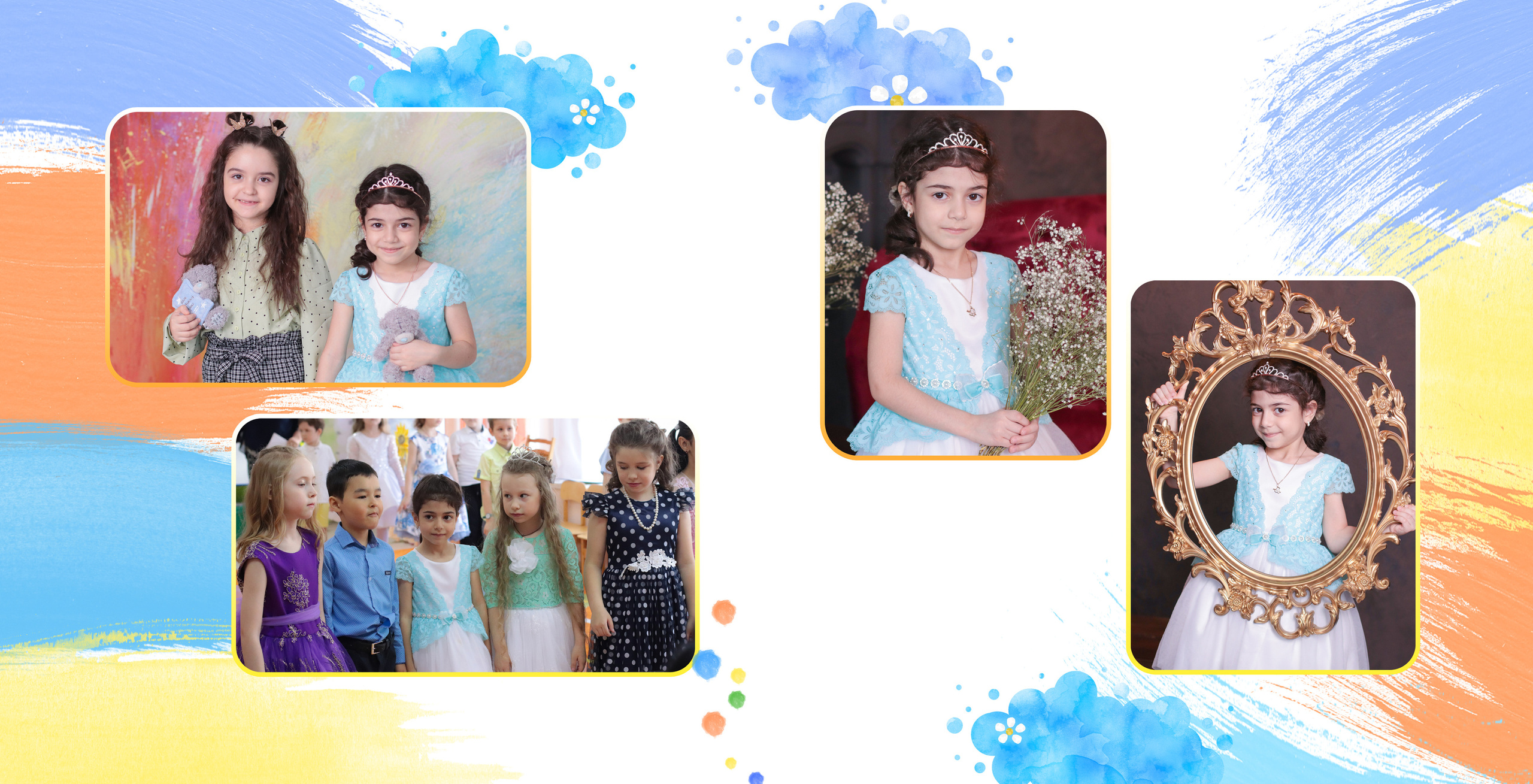 Выпускной альбом для детского сада. Фотограф в Сургуте Брызгунова Анастасия