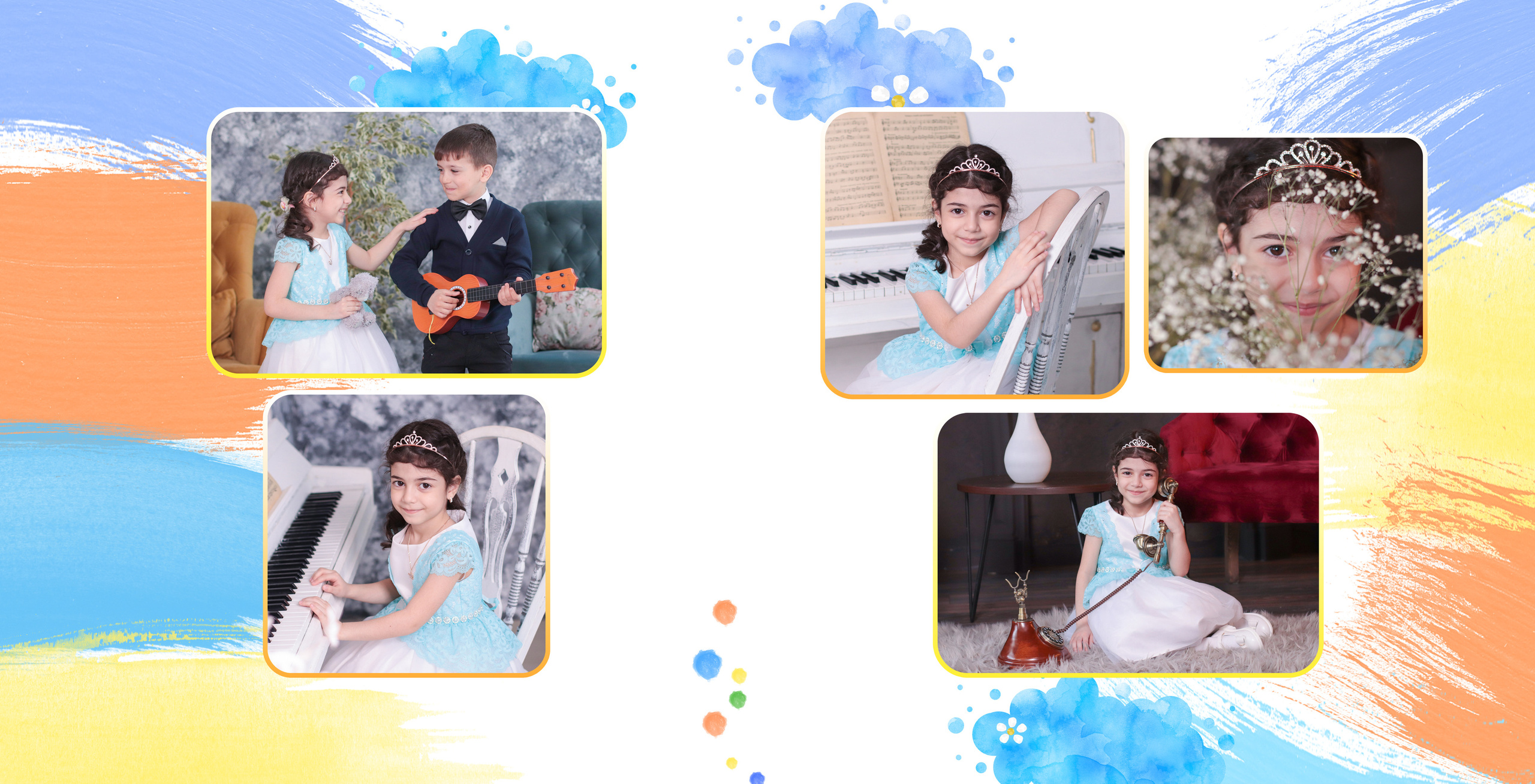 Выпускной альбом для детского сада. Фотограф в Сургуте Брызгунова Анастасия