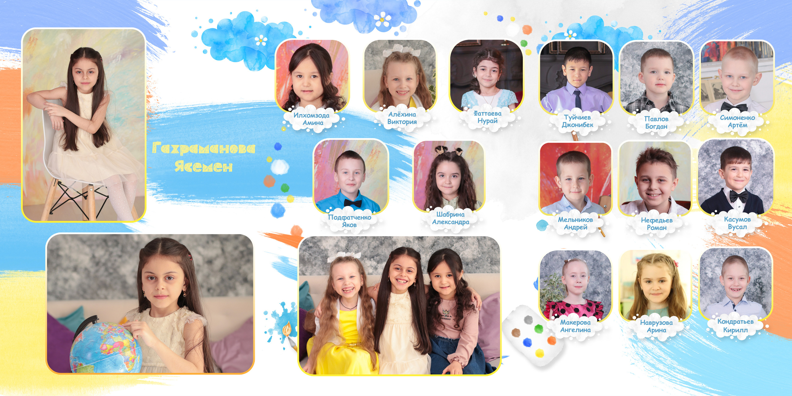 Выпускной альбом для детского сада. Фотограф в Сургуте Брызгунова Анастасия