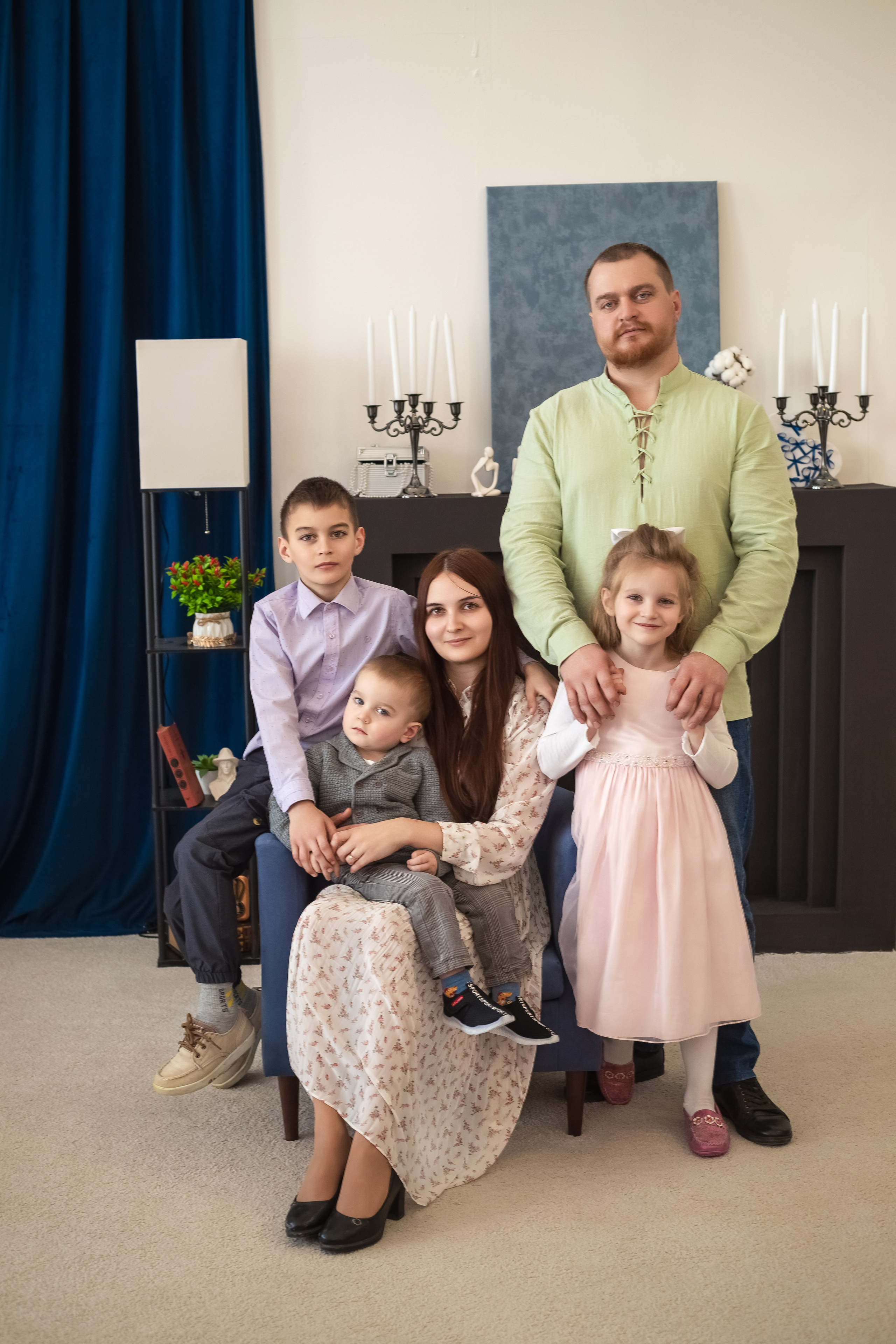 Большая, дружная семья. Вера Соколова фотограф Воронеж