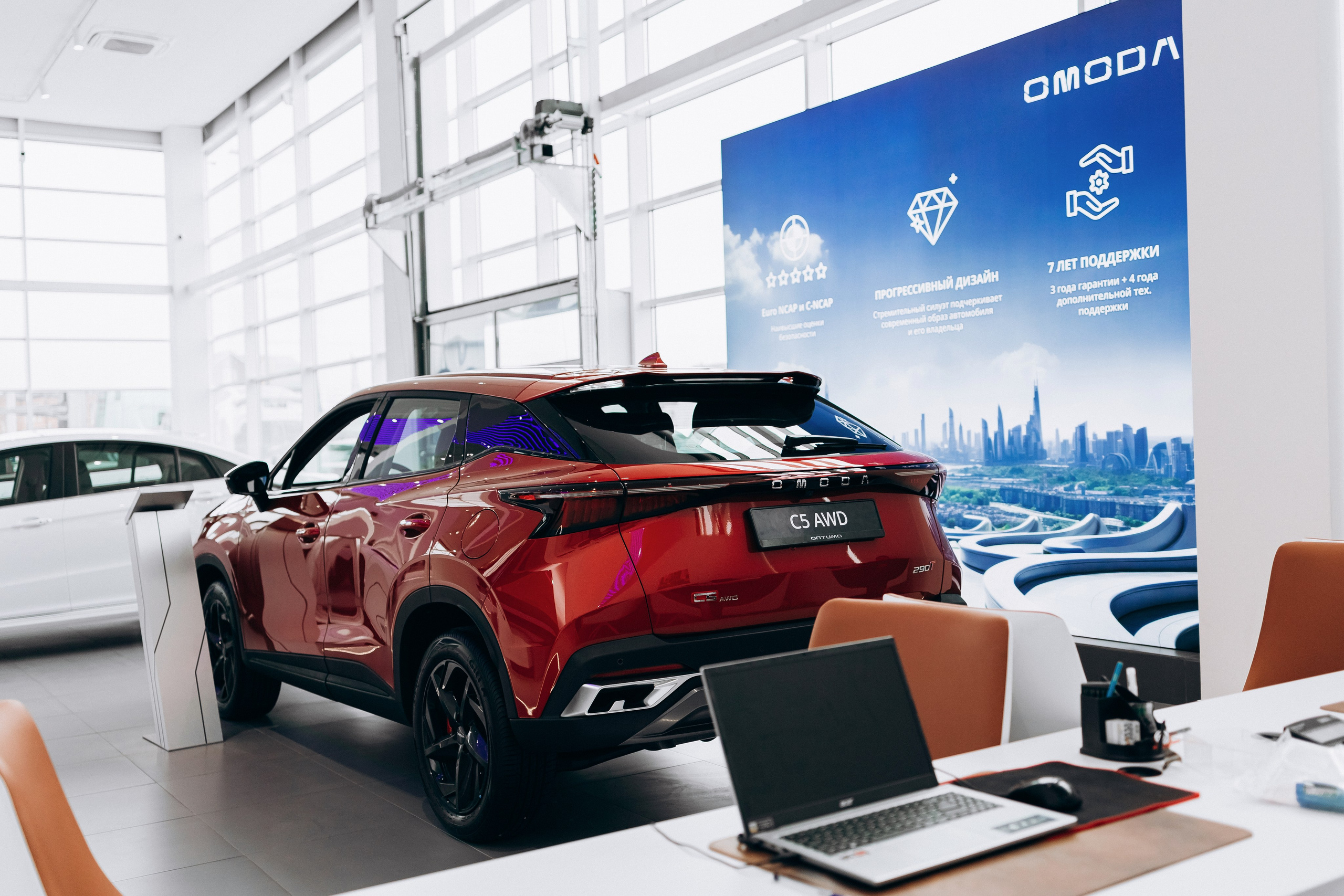 Автосалон OMODA \ Jaecoo \ Changan. Фотограф в Краснодаре Лагунов Владимир