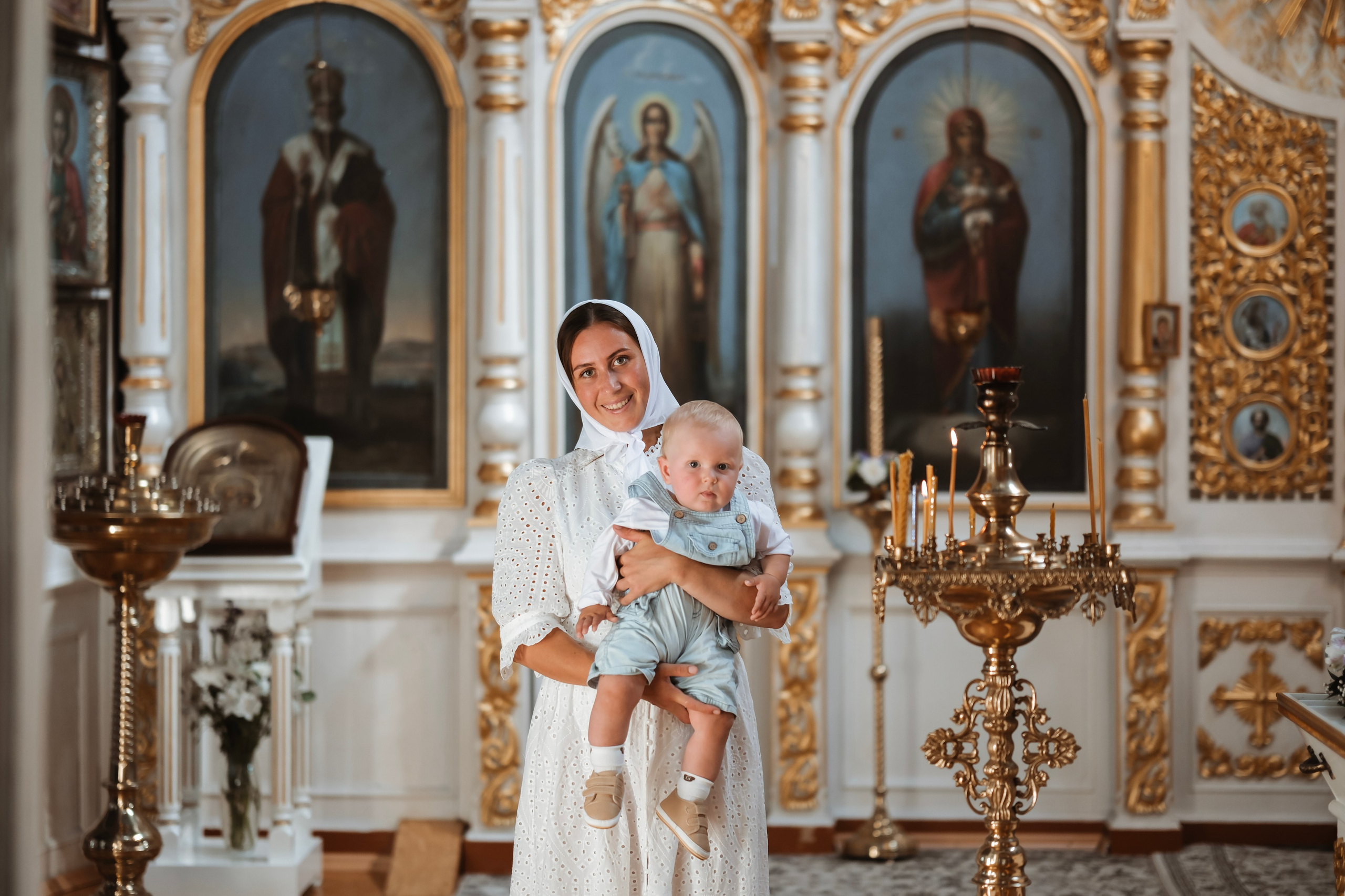 Крещение Тимофея!. Фотограф новорожденных в Брянске Анжелика Прохоренкова