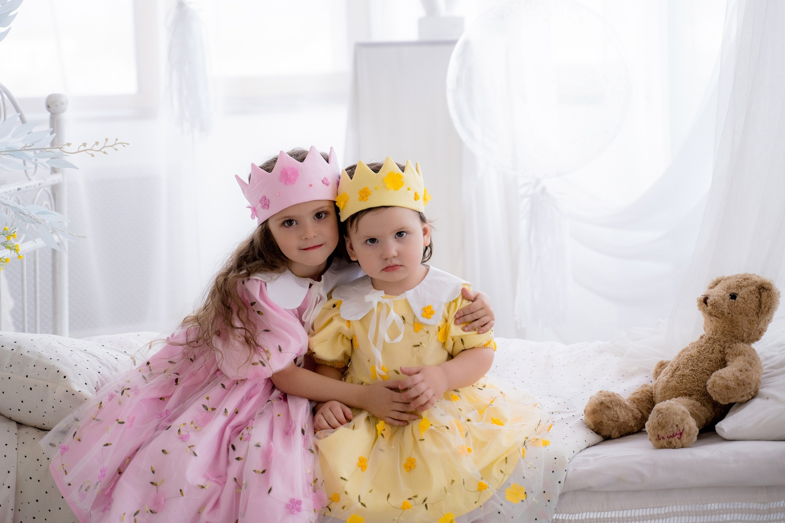 Маленькие принцессы. Фотостудия Малина в городе Улан-Удэ. Фотограф Ирина Жарникова