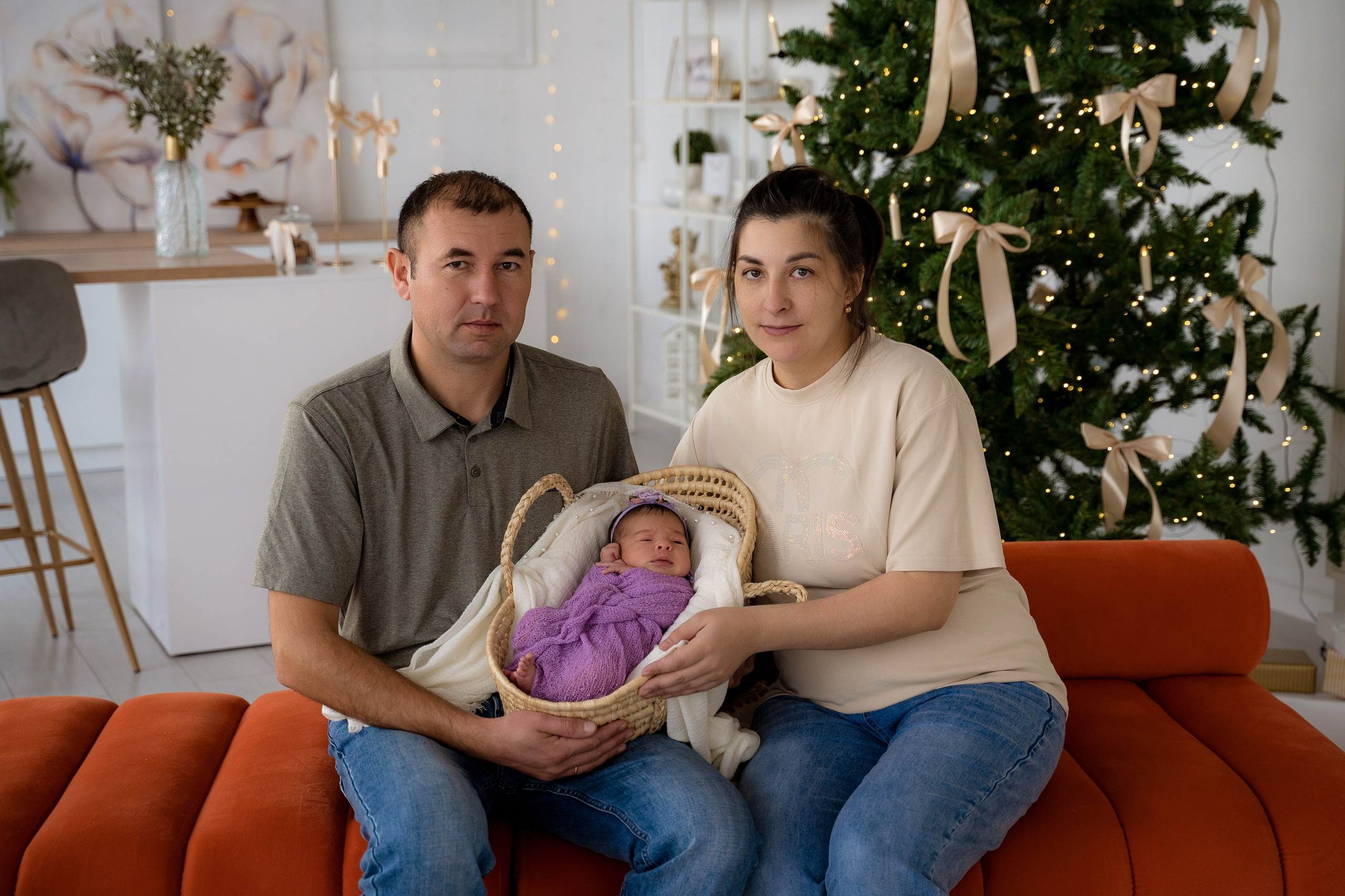 Ньюборн люкс. Фотостудия Малина в городе Улан-Удэ. Фотограф Ирина Жарникова