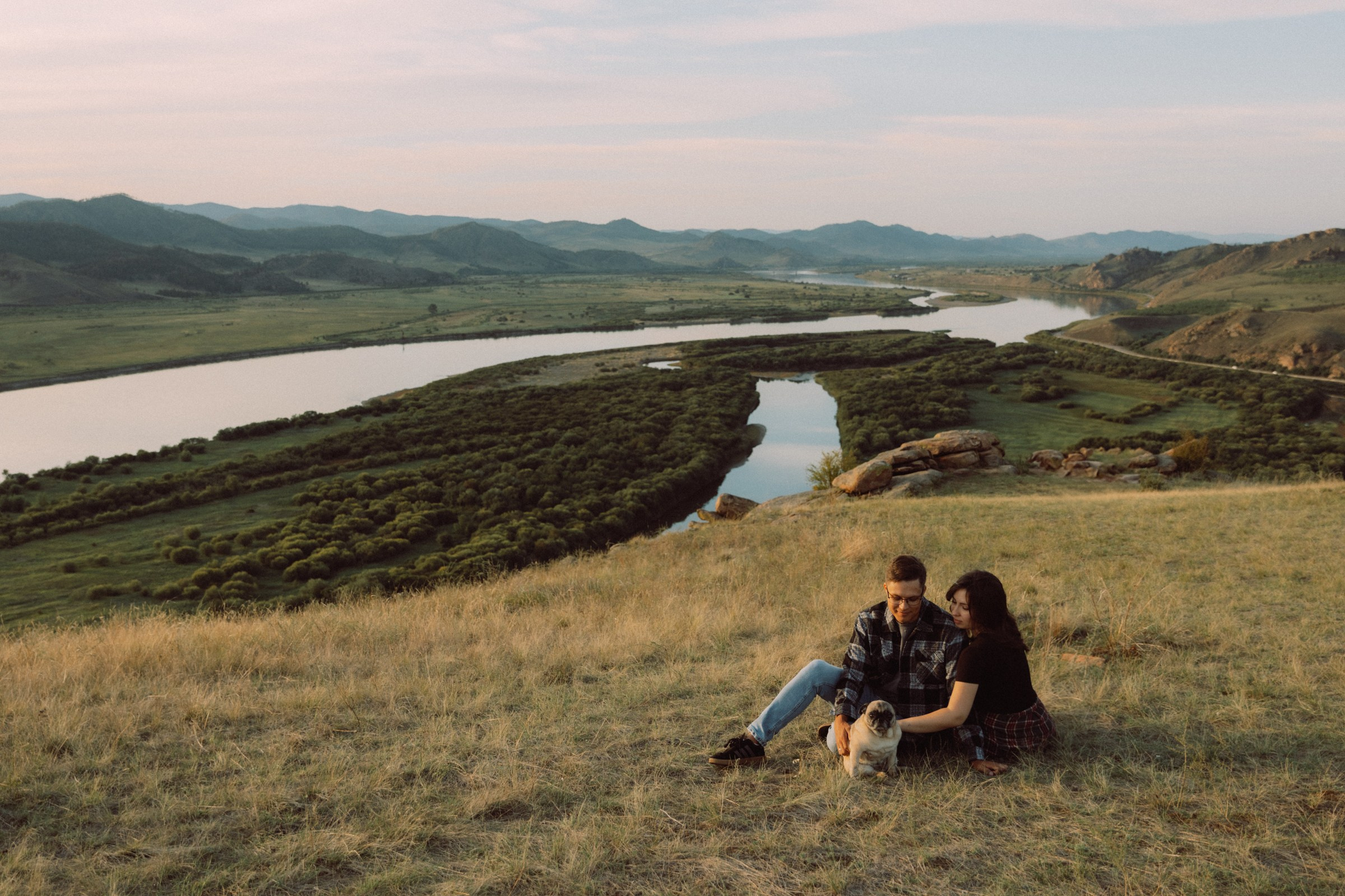 Андрей, Вика и Буся. Фотограф Улан-Удэ
