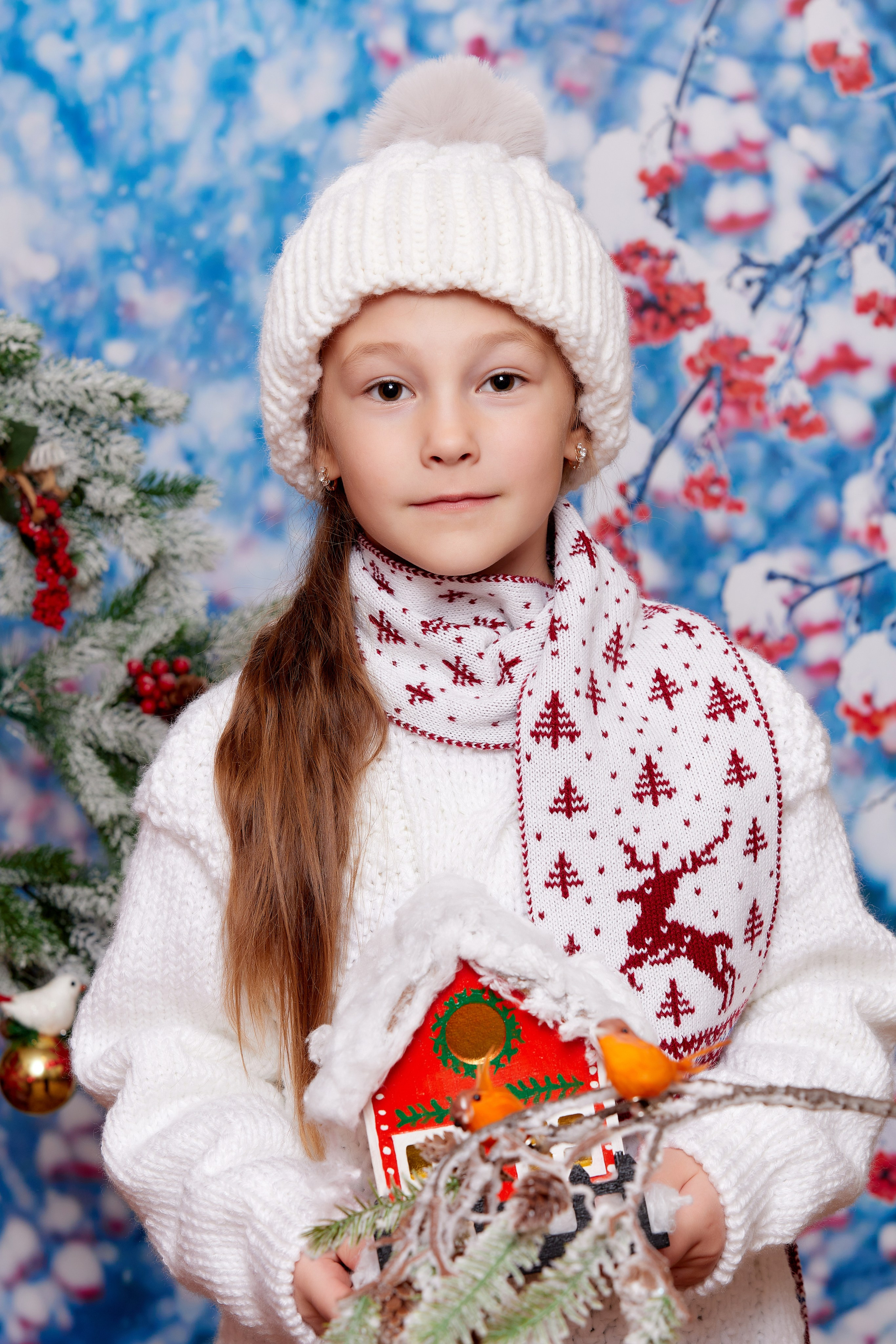 В зимнем лесу. Детская выездная фотостудия