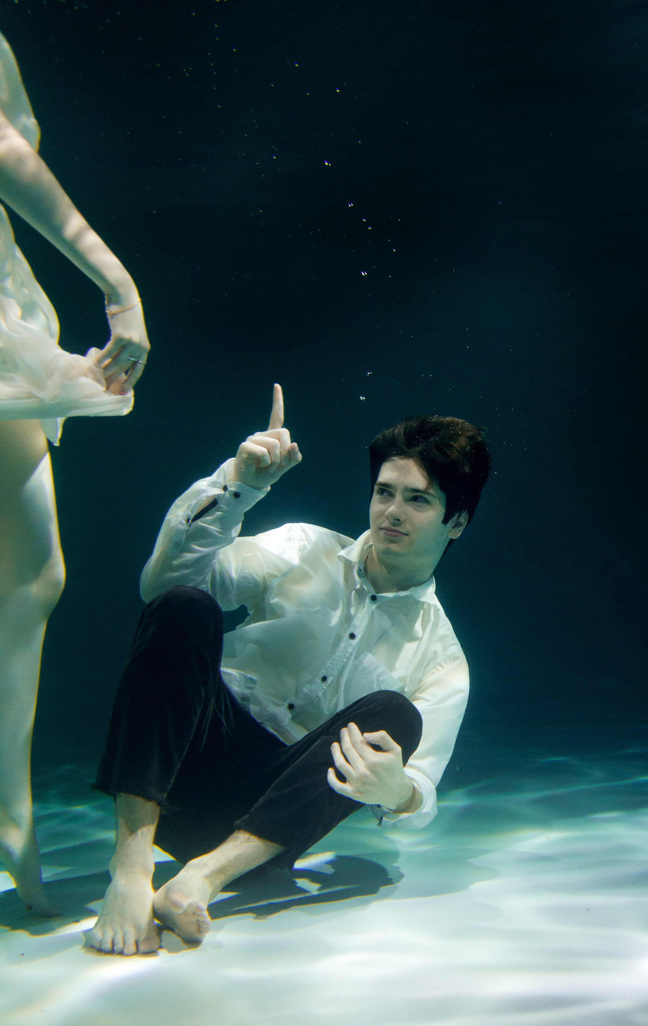 Под водой. Фотограф и дизайнер в Москве Екатерина Лобачева