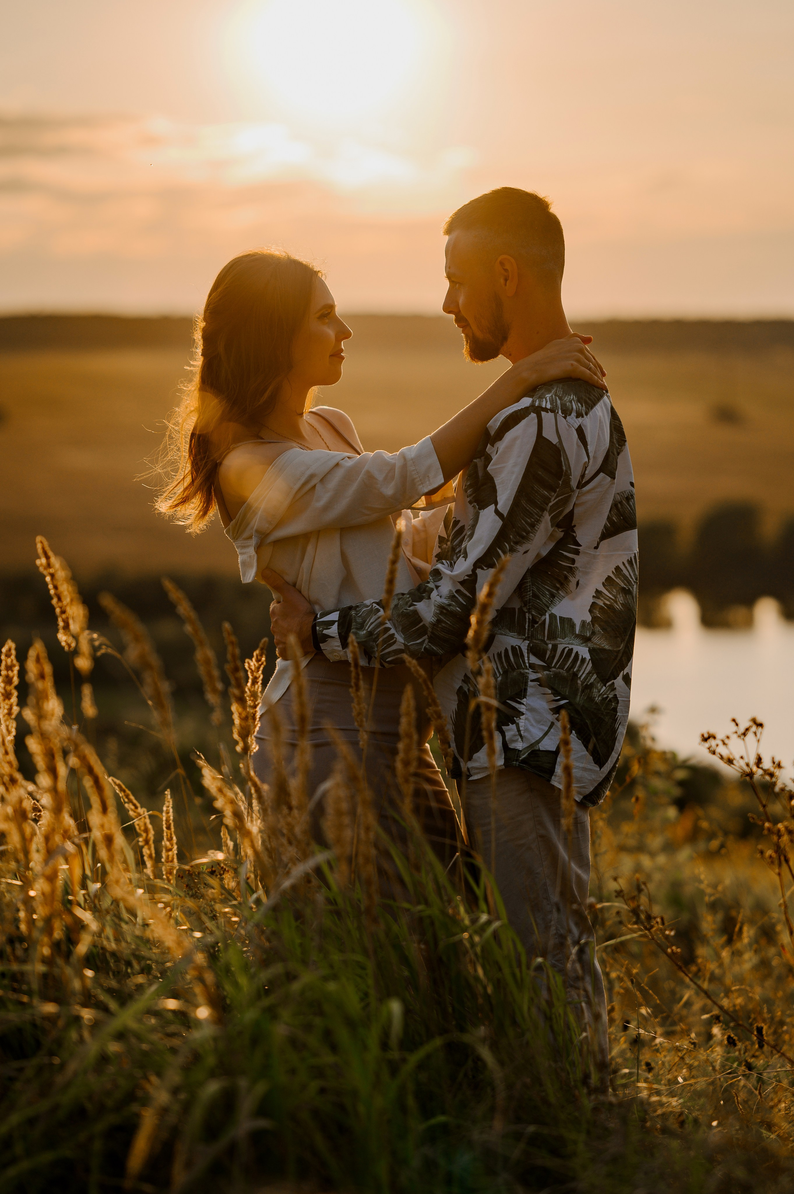 Игорь и Анастасия на закате. Свадебный и семейный Фотограф в Пензе Татьяна Лапоногова