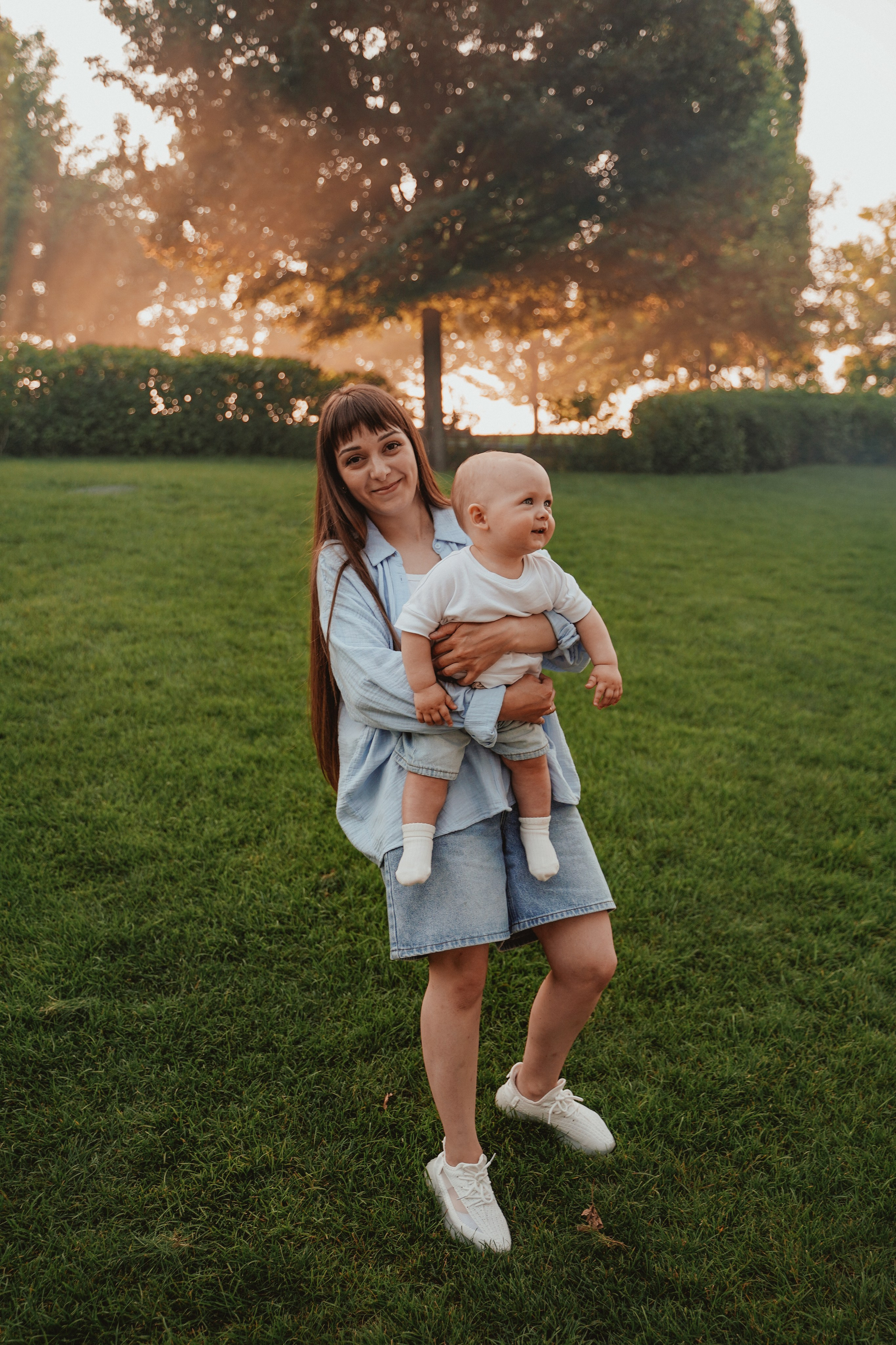 Семейная фотосессия в парке Галицкого. Семейный и женский фотограф в Краснодаре Анастасия Приймак